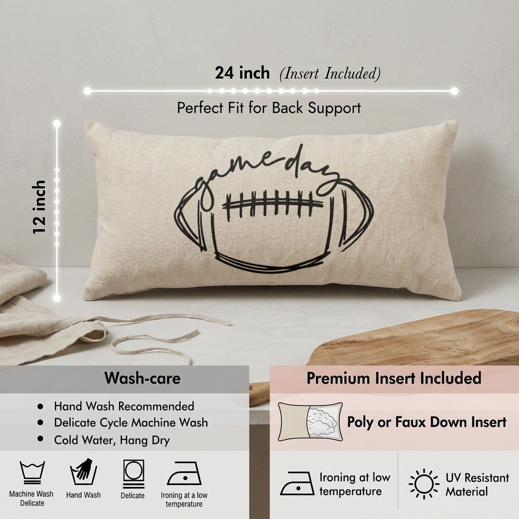 Lumbar Pillows - Game Day