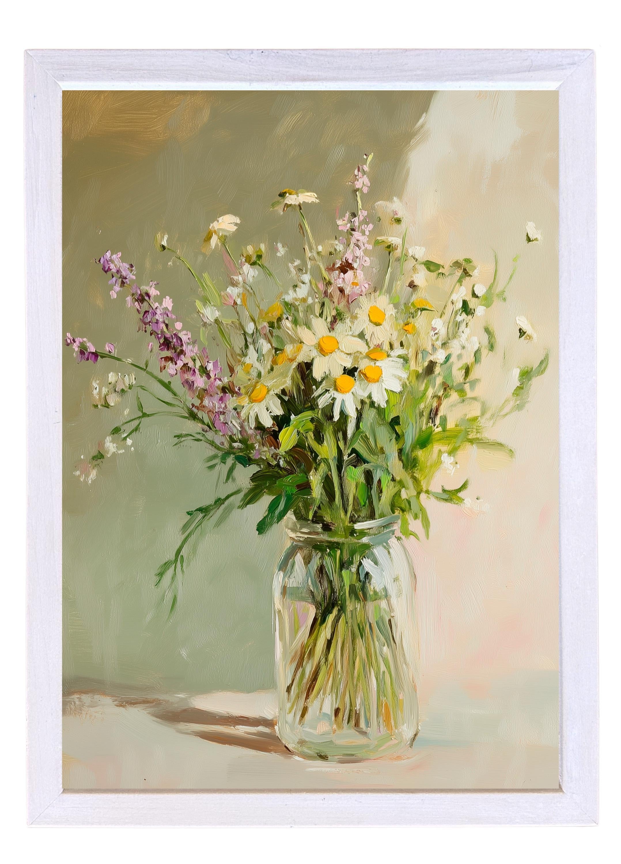 Wooden Frames - Handpicked Wildflower Bouquet