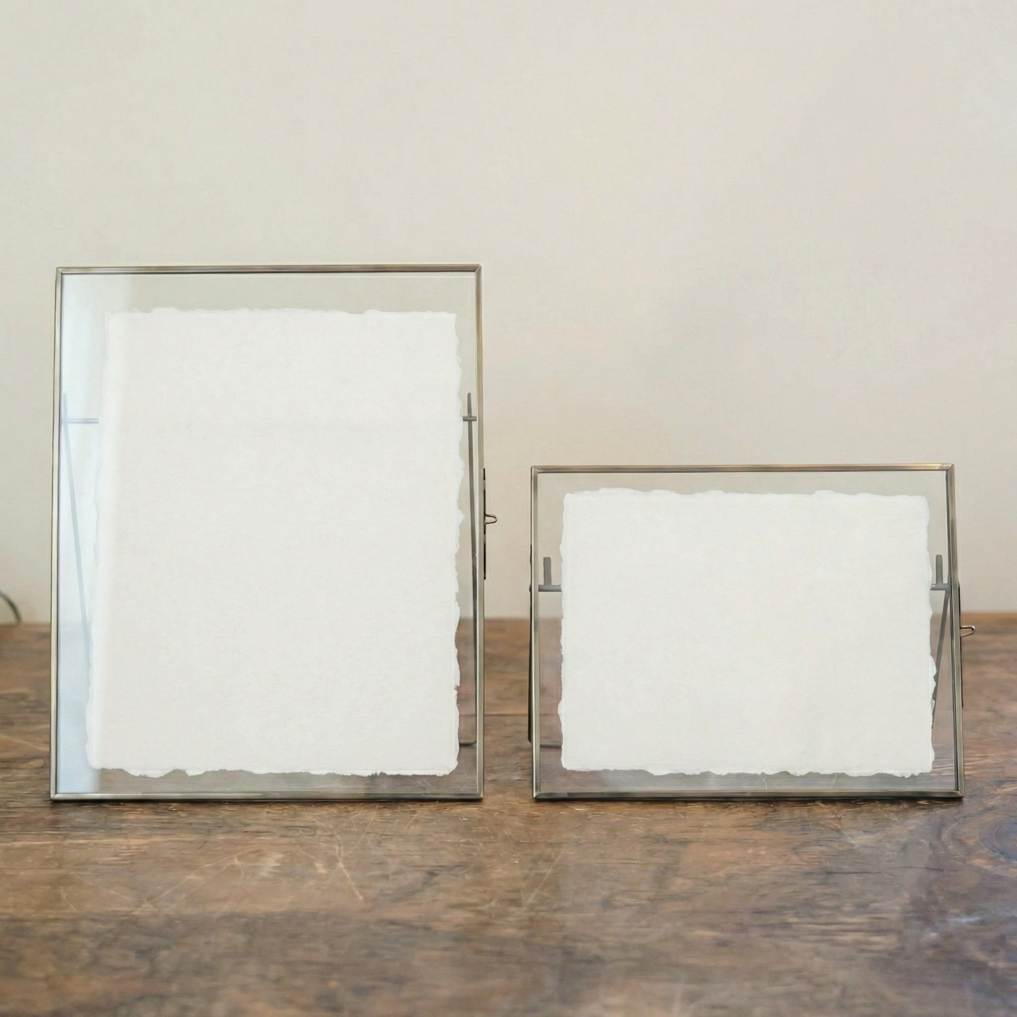 Glass Table Frames & Cards - A Great Pear