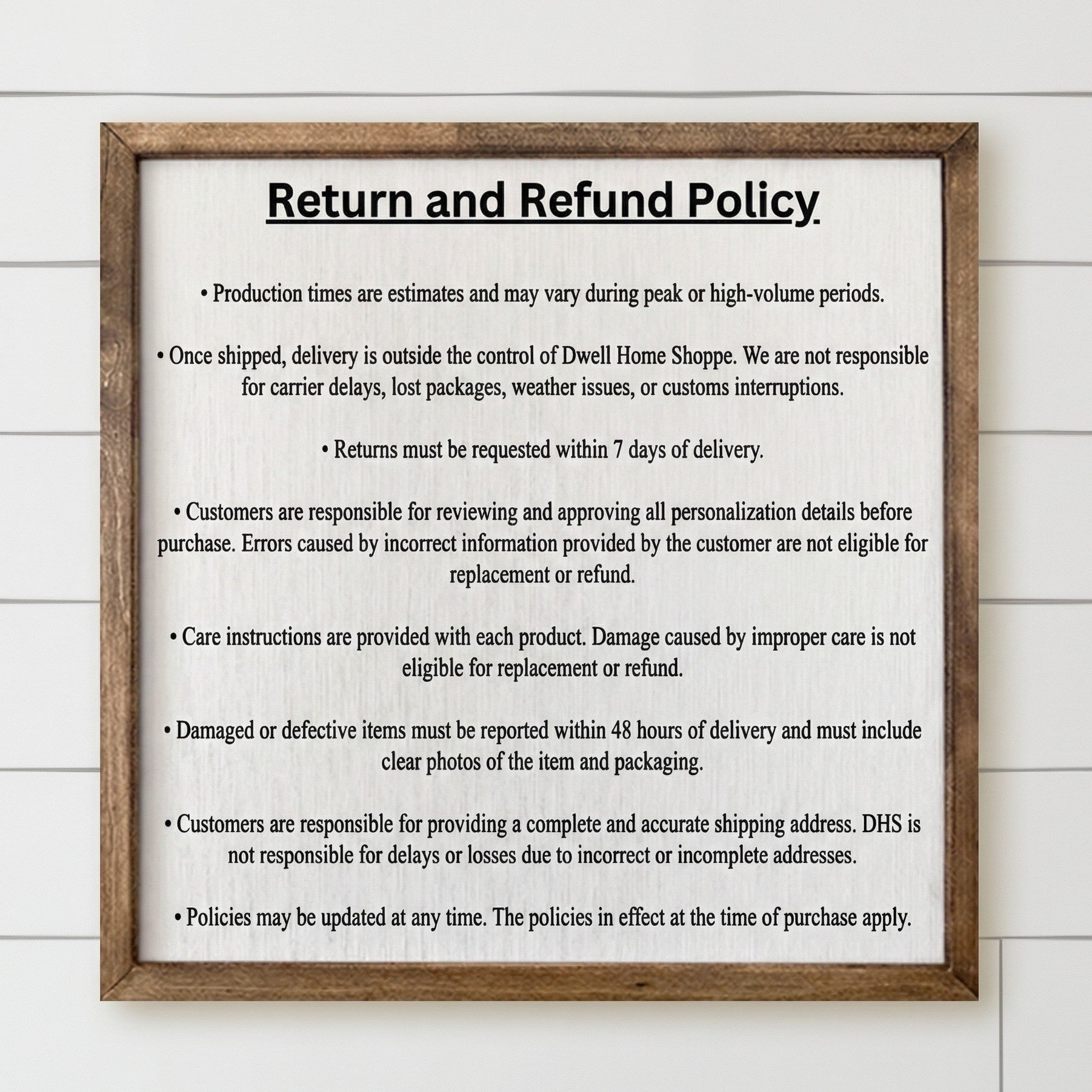 Wooden Frame - Golgotha | Eco-Friendly