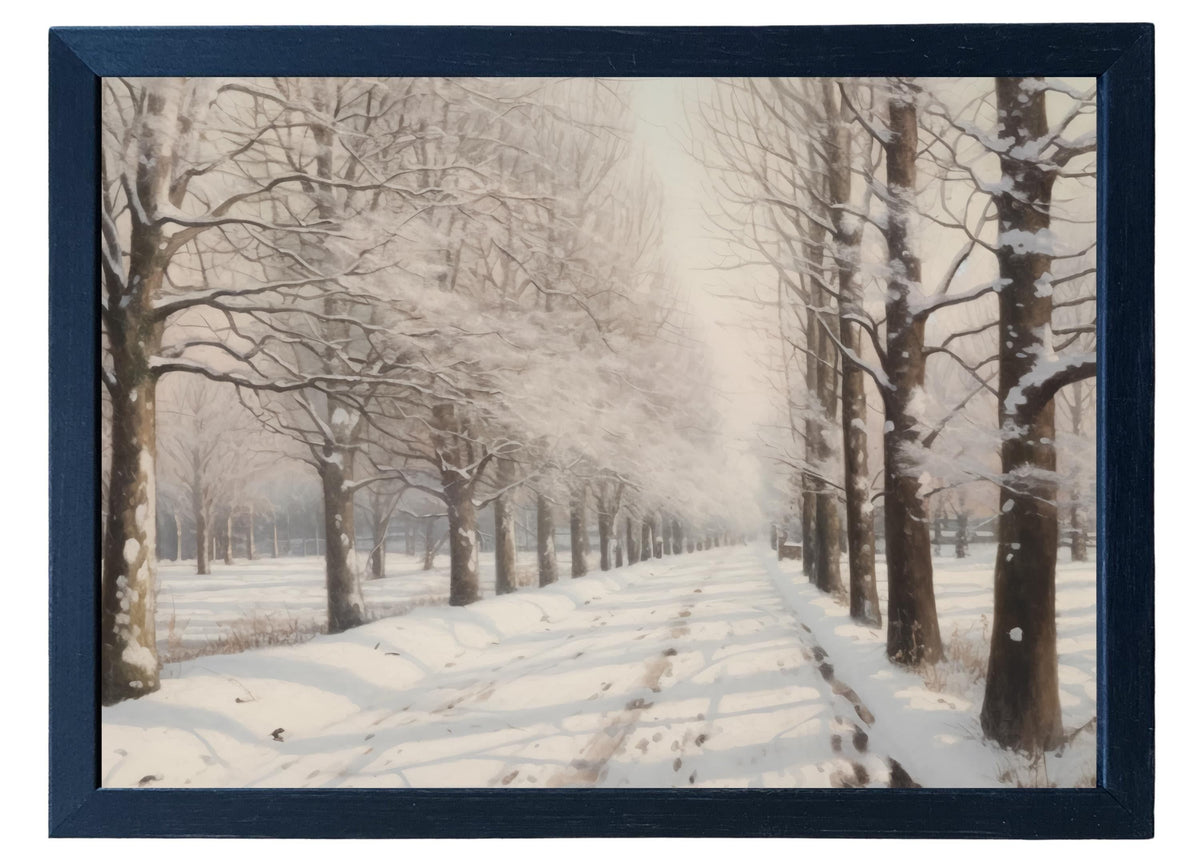 Wooden Frames - Winter Lane