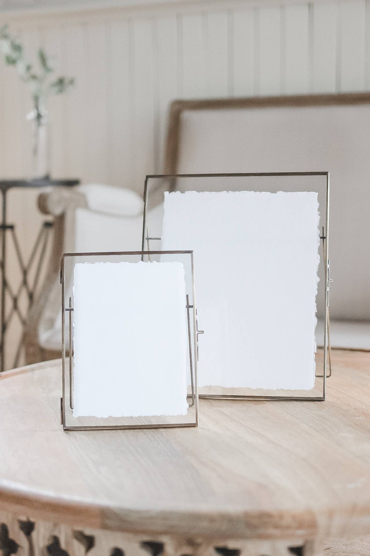 Glass Table Frames & Cards - Silent Night Hymn