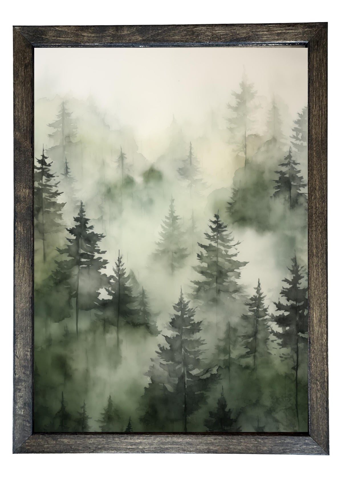 Wooden Frames - Shades of Green