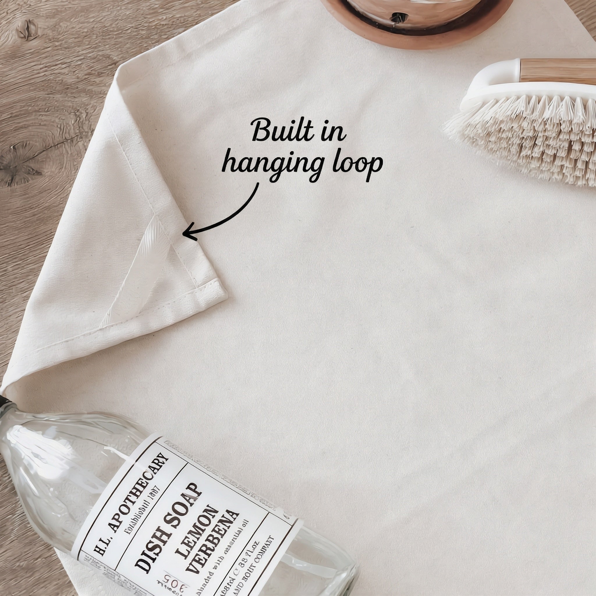 Tea Towel - Soft days slow living