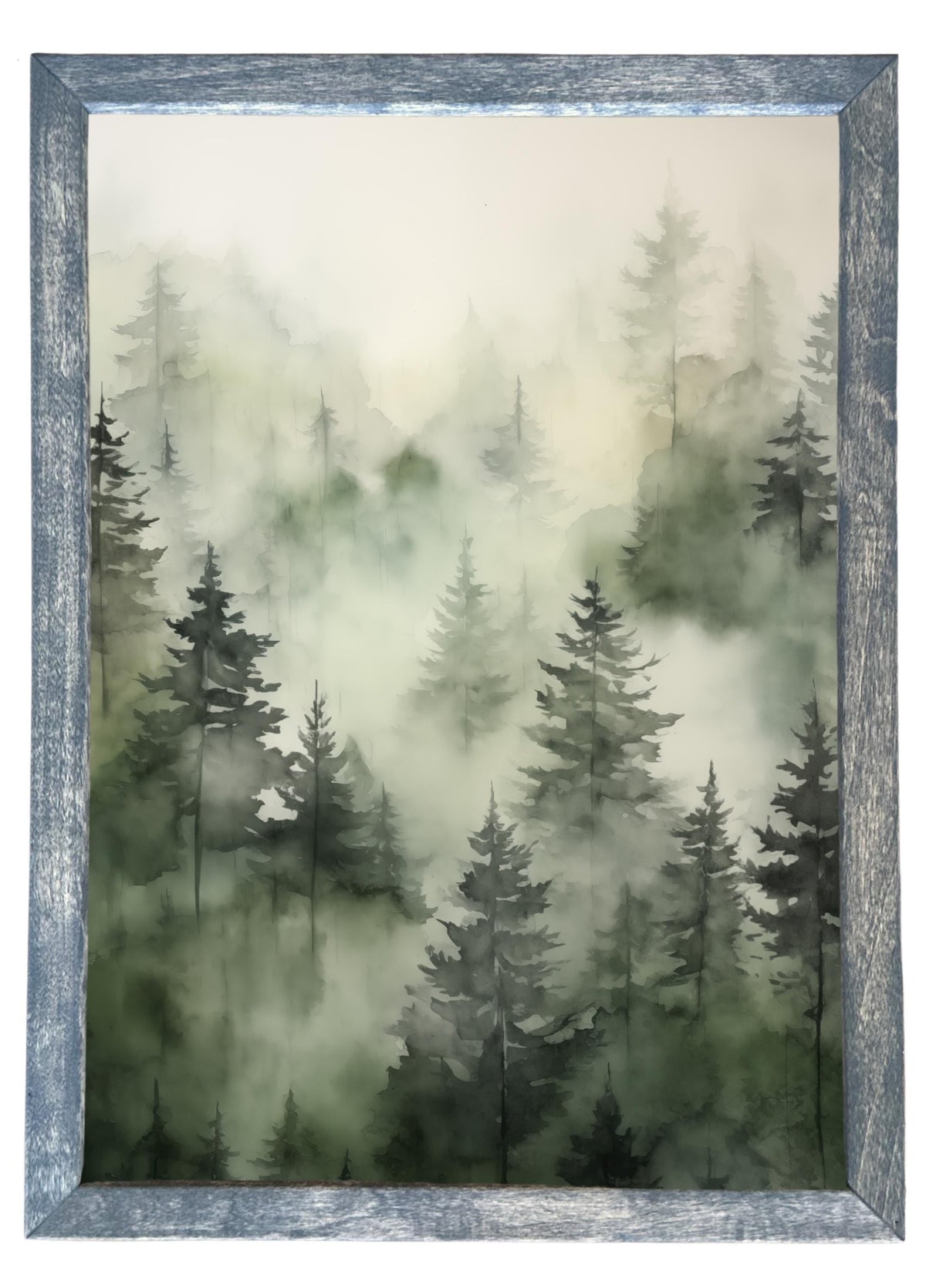 Wooden Frames - Shades of Green