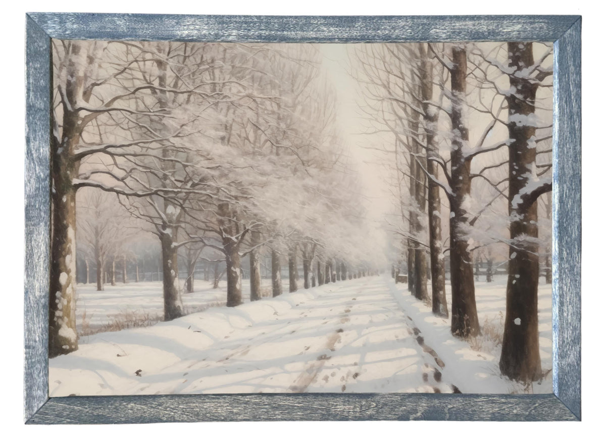 Wooden Frames - Winter Lane