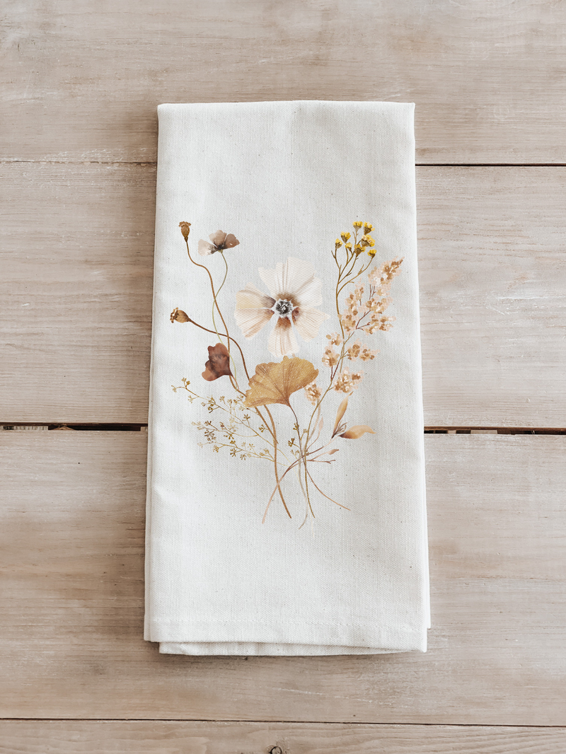 Autumn Bouquet Kitchen Towel