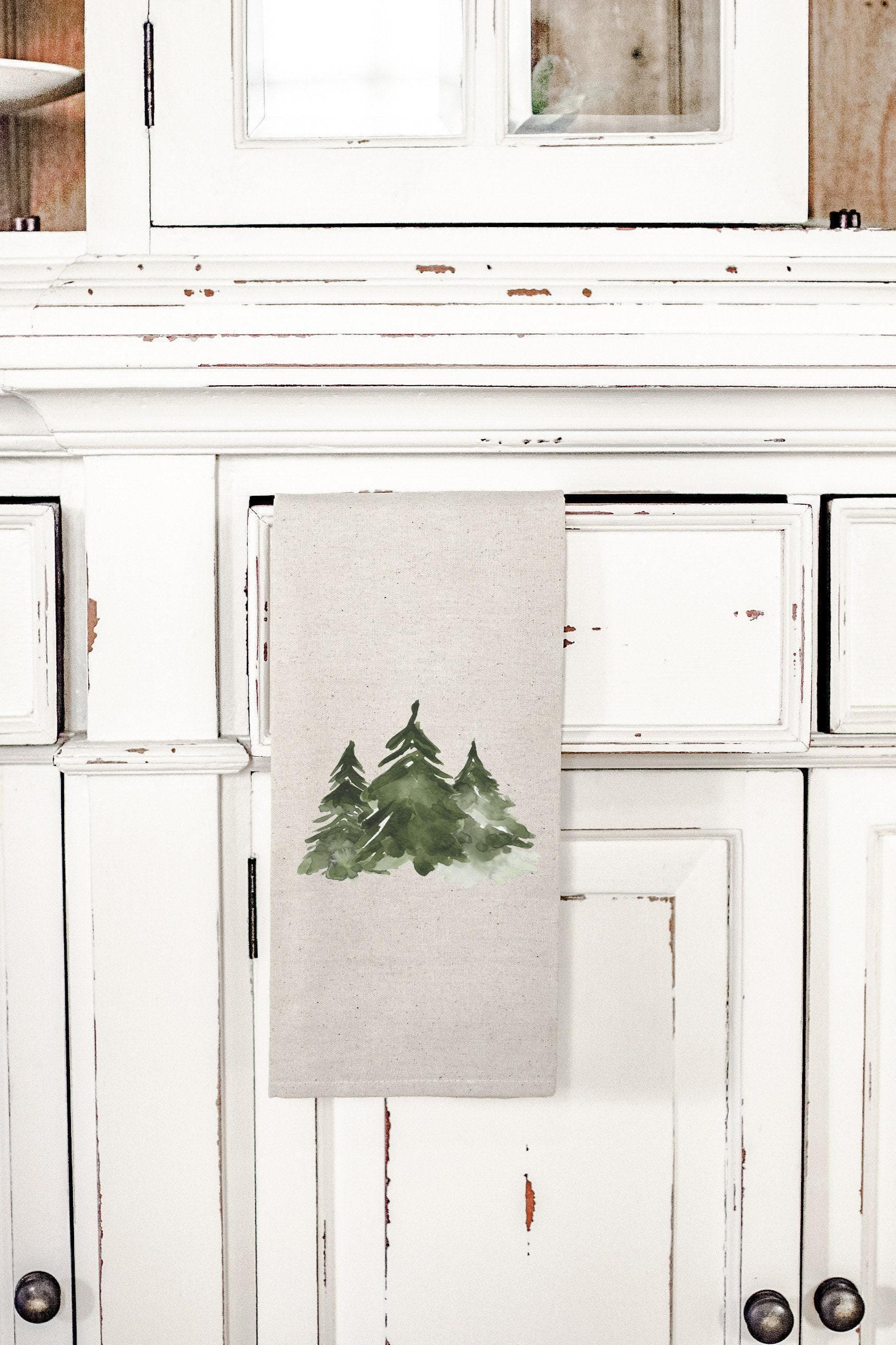 Tea Towel - Trees Trio