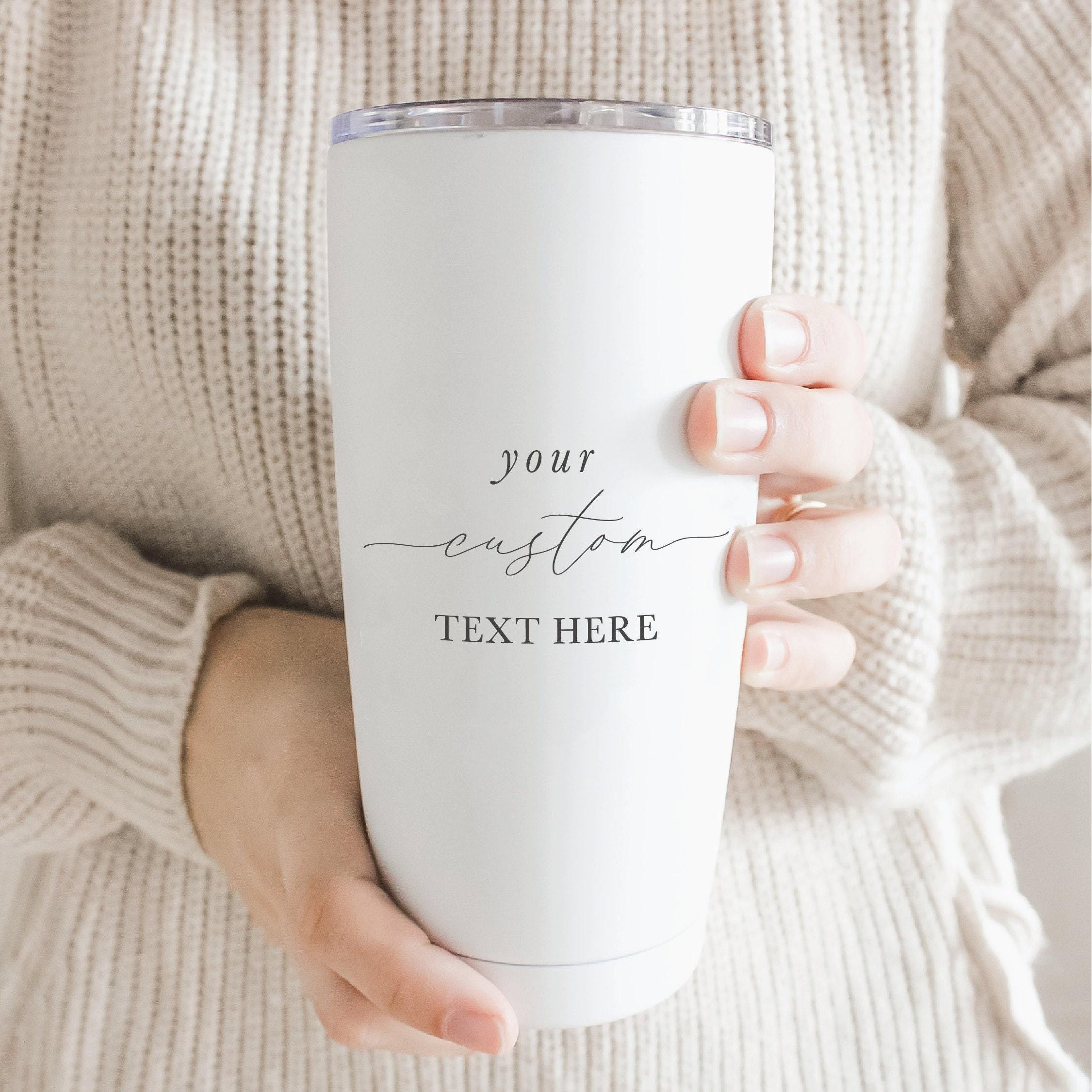 Custom Travel Mugs - Custom Design
