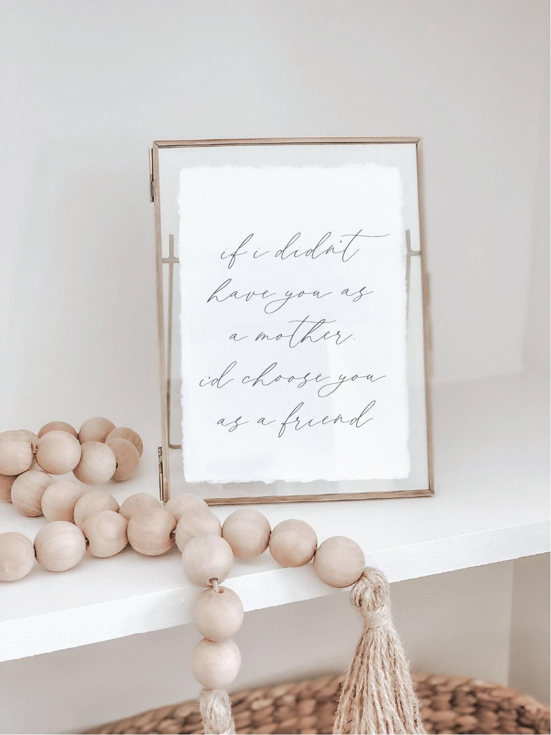 Glass Table Frames & Cards - If I Didn't Have You as a