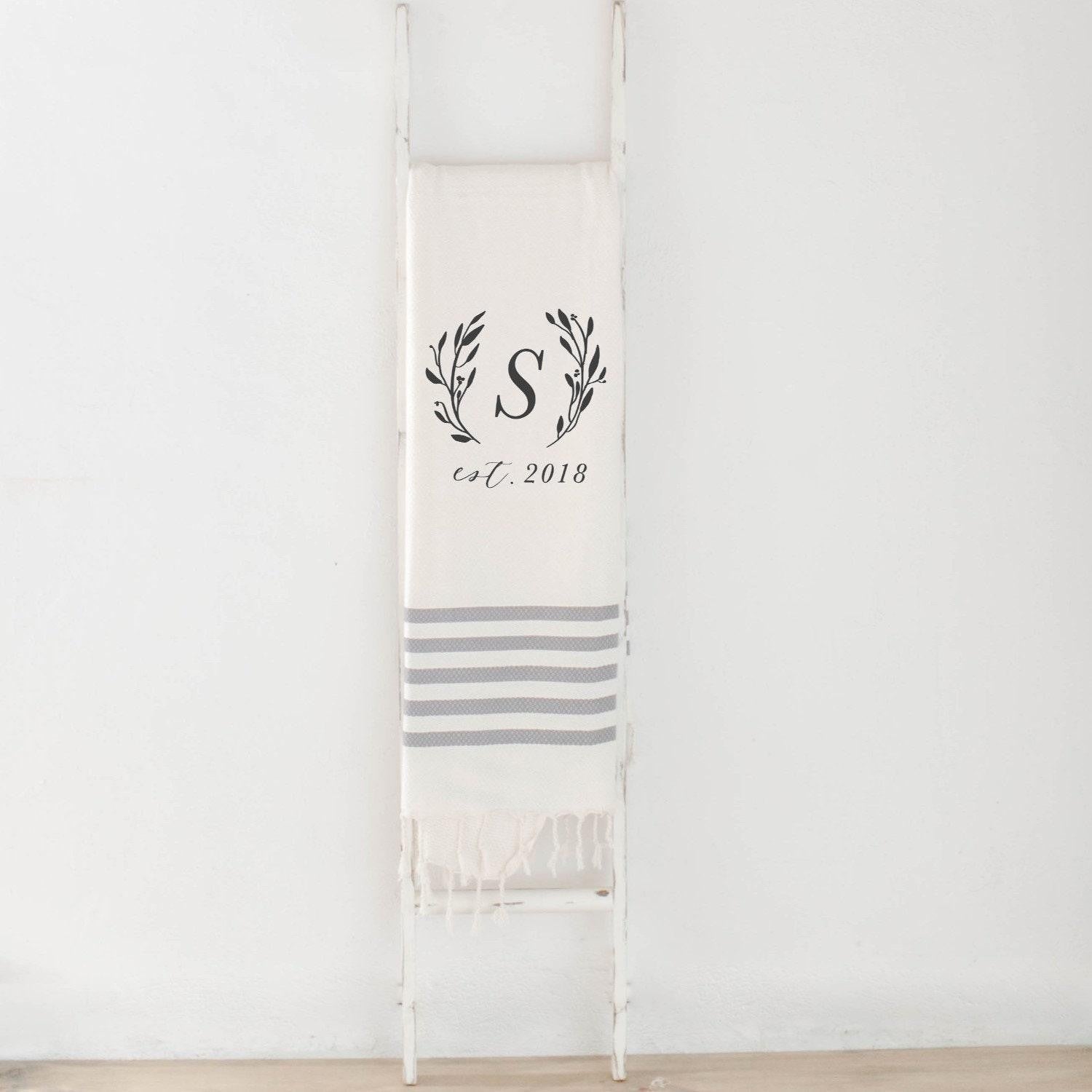 Personalized Throw Blankets - Personalized Initial With