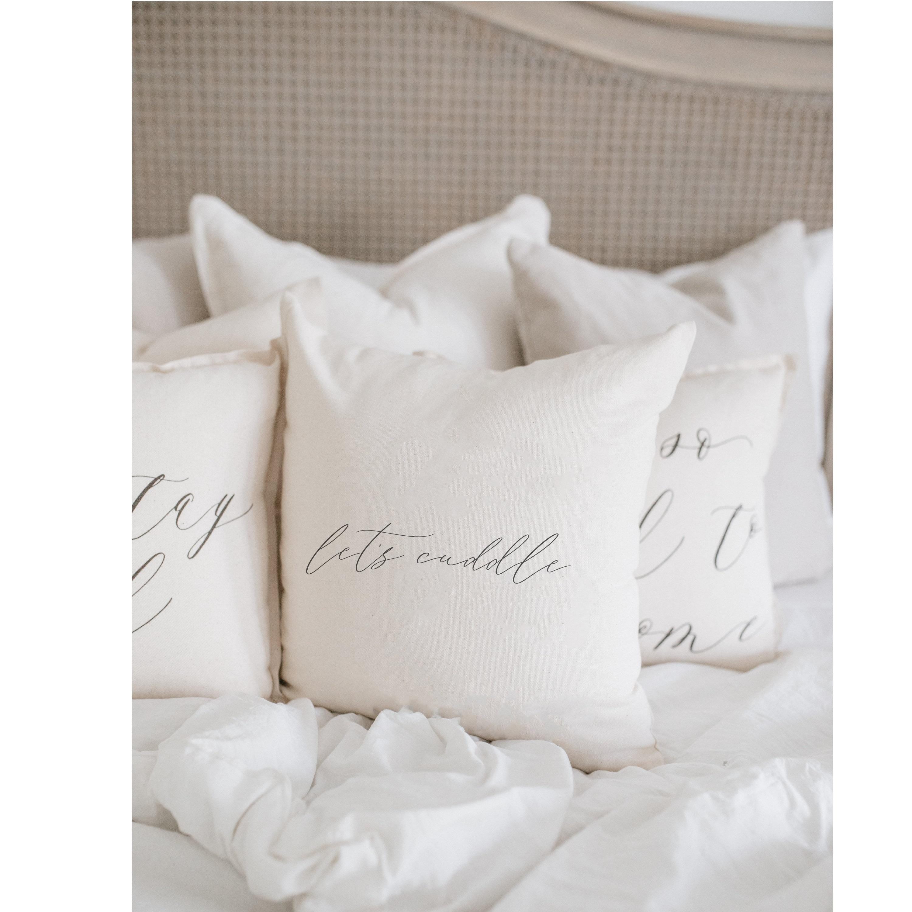 Throw Pillows - Let's Cuddle