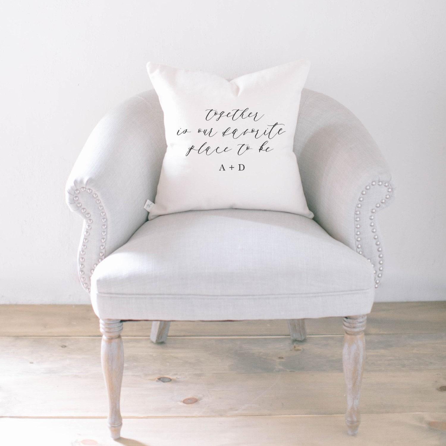 Personalized Throw Pillows - Personalized Together is Our