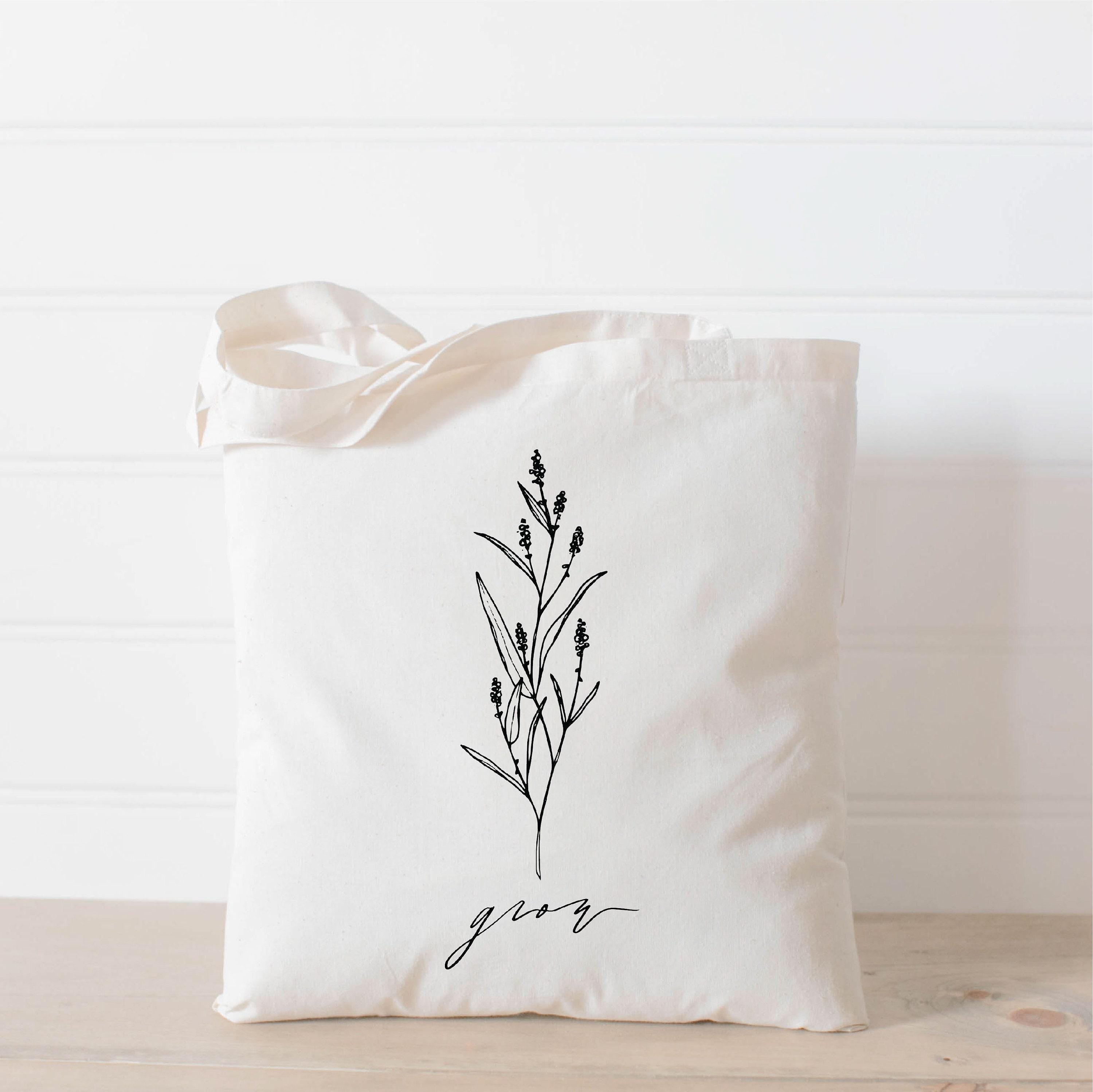 Tote Bags - Grow Wildflower