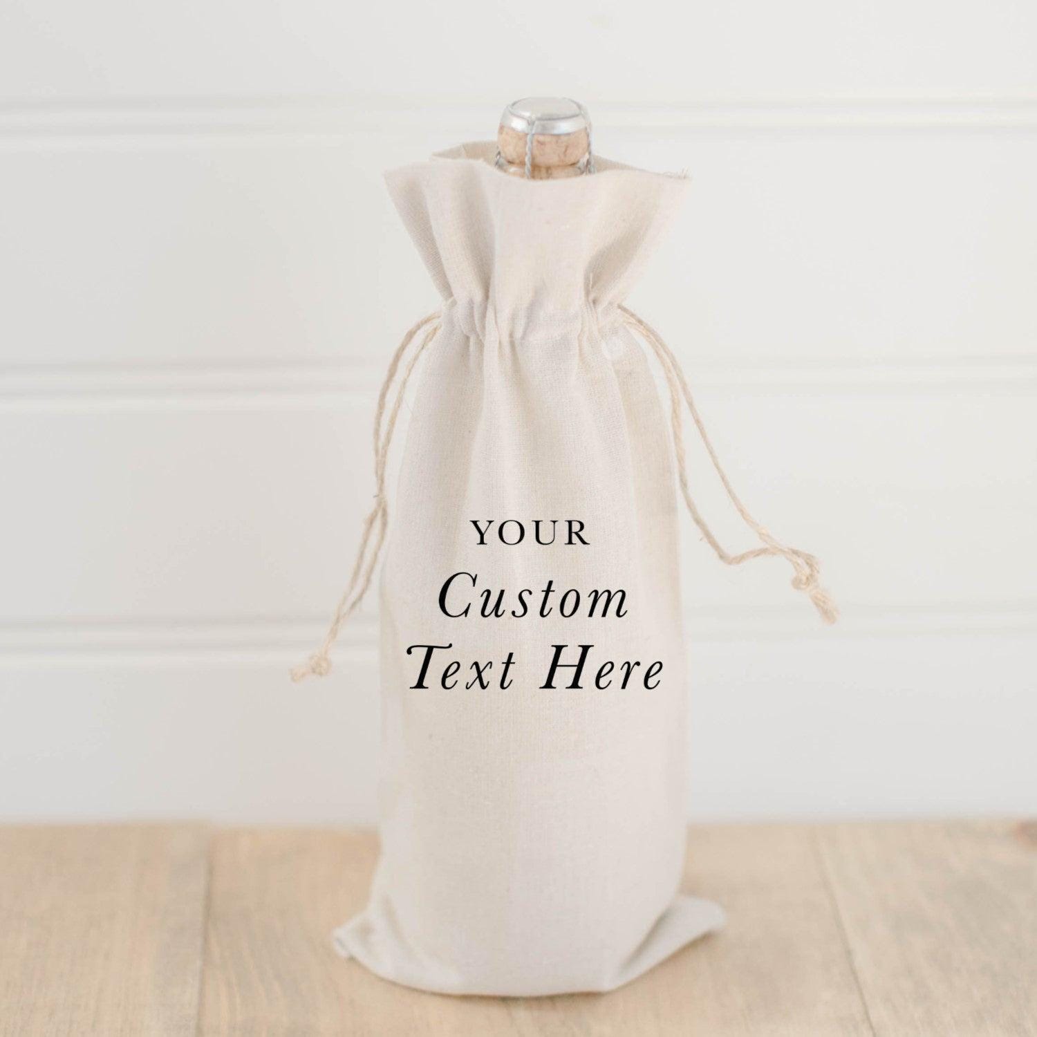 Custom Wine Bags - Custom Design