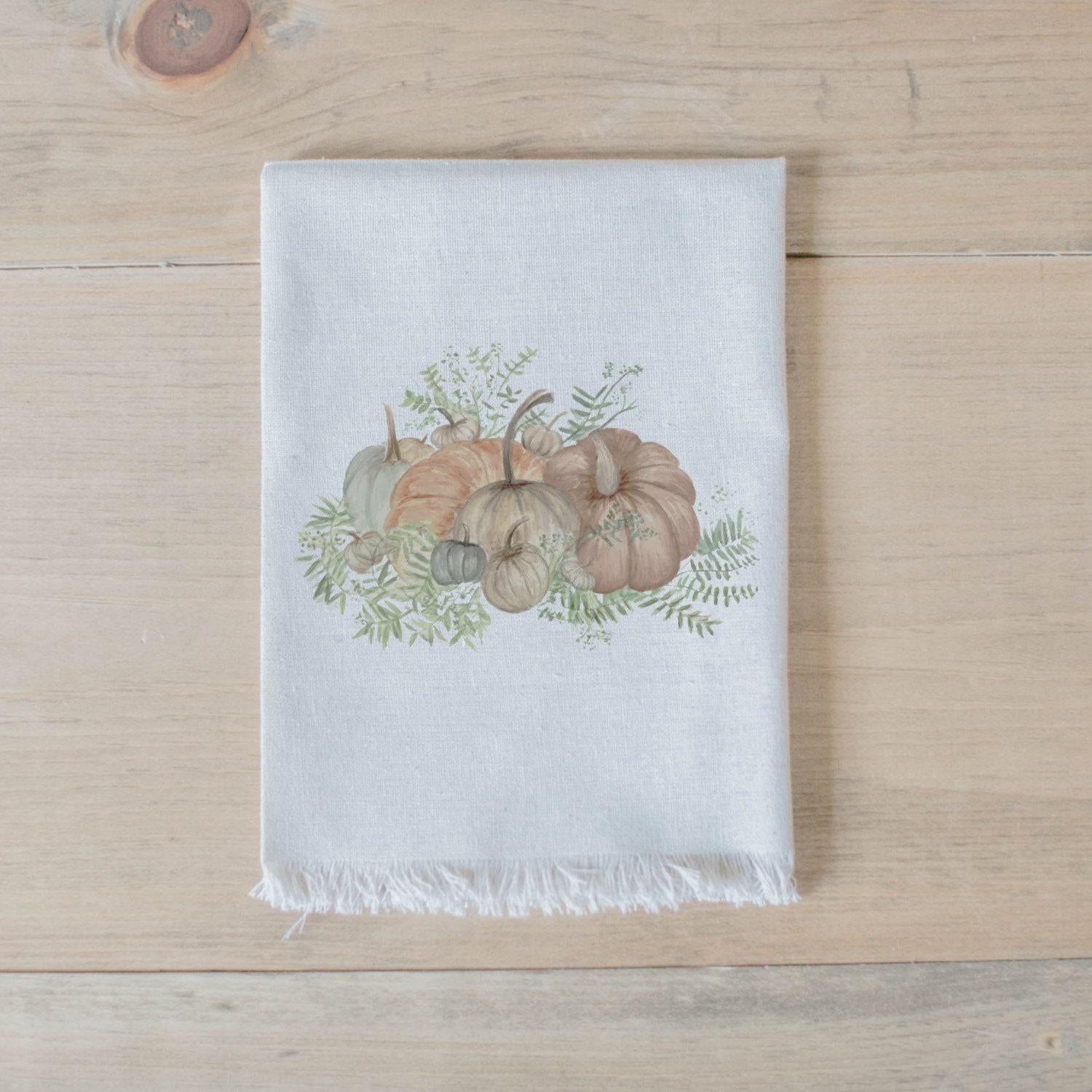Napkins - Pumpkin Bunch Watercolor