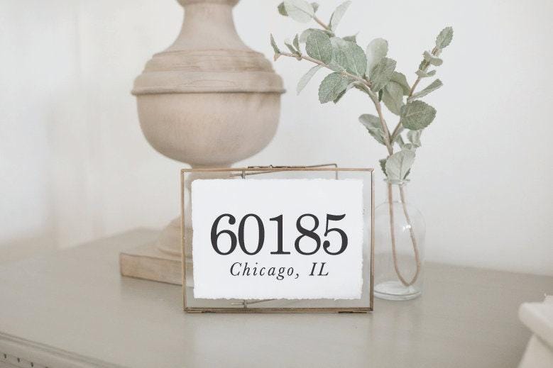 Personalized Glass Table Frames & Cards