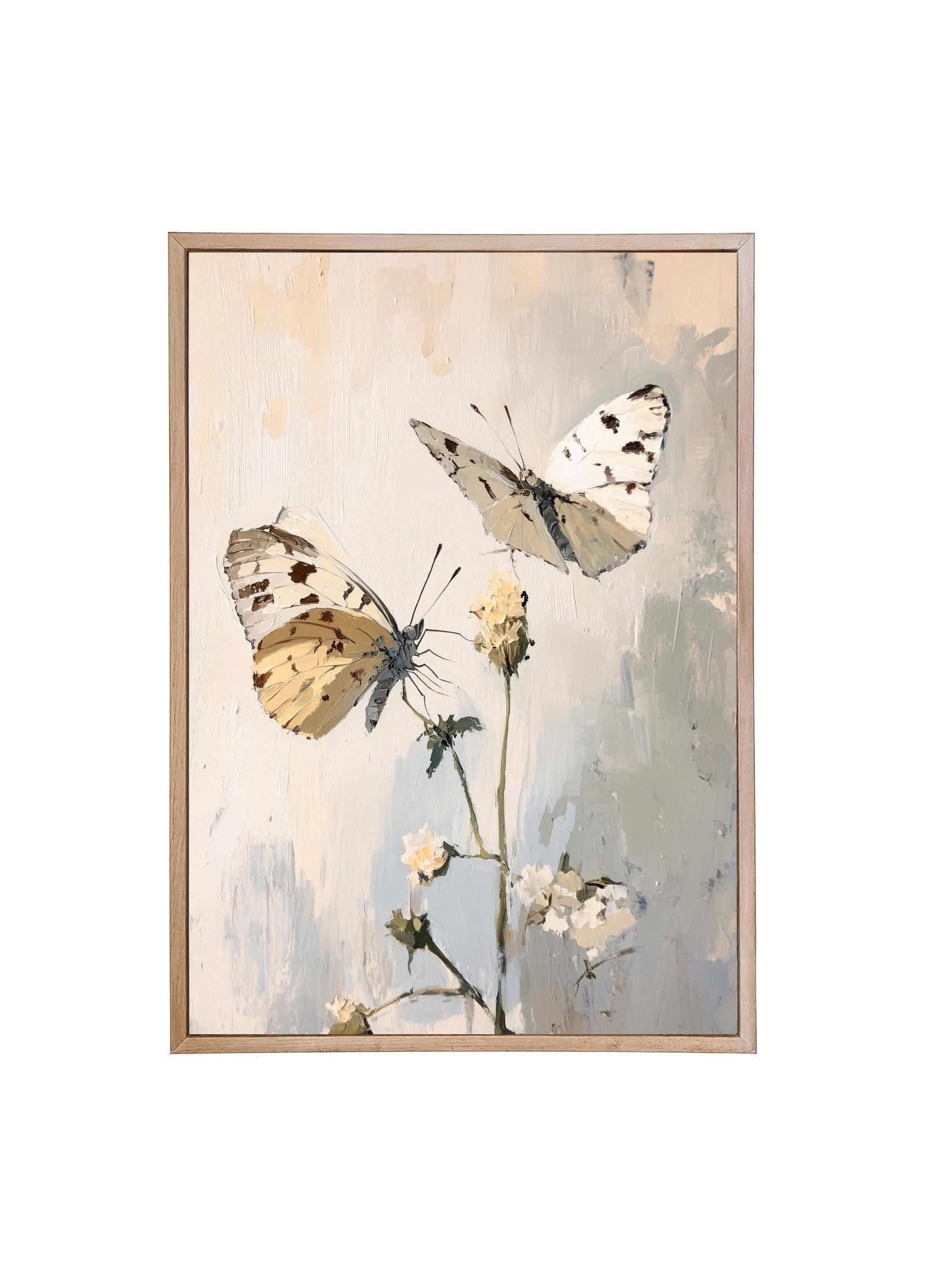 Wooden Frames - Butterfly Stem