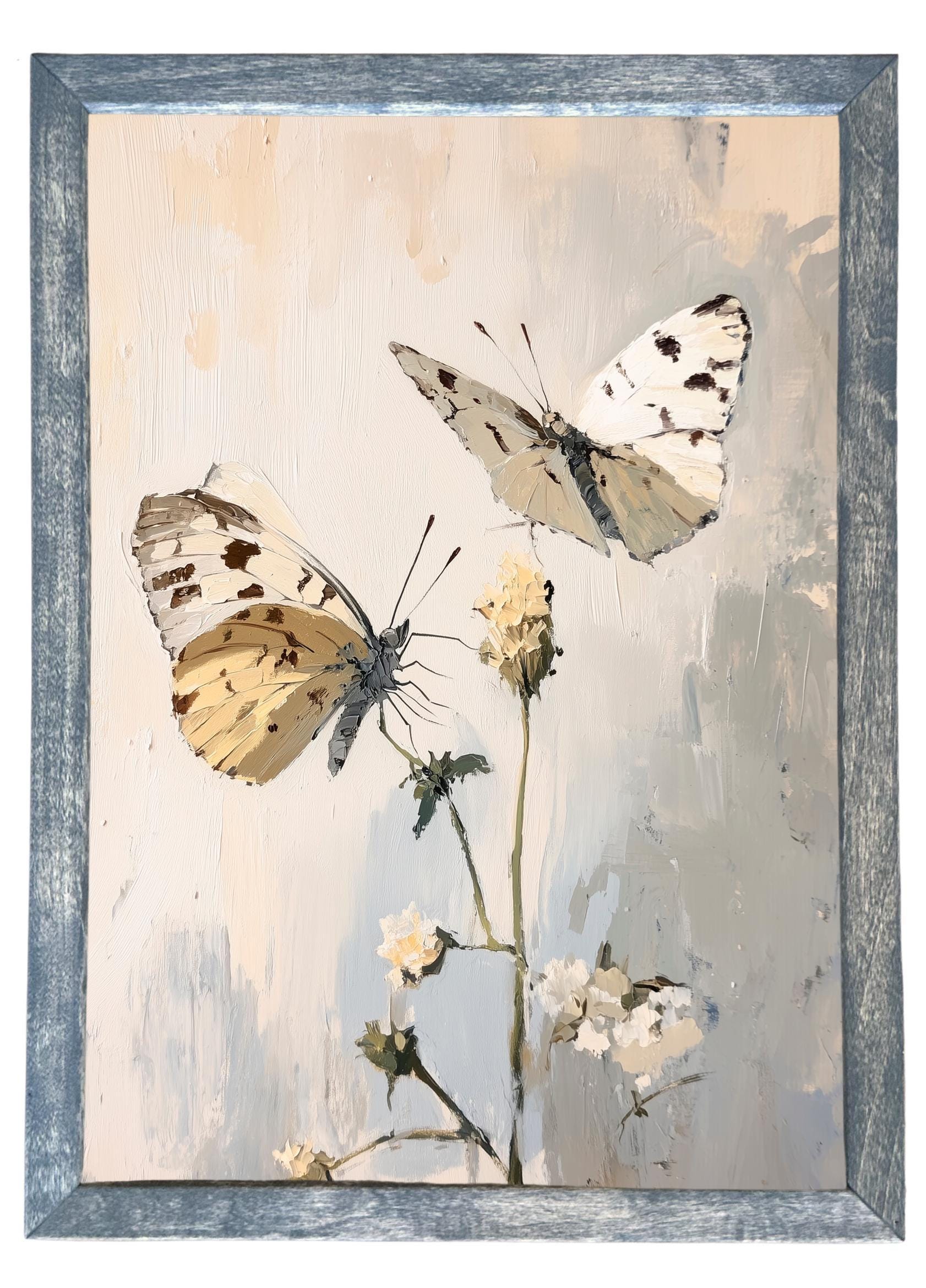 Wooden Frames - Butterfly Stem