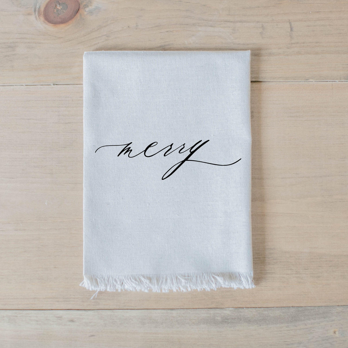Napkins - Merry Script