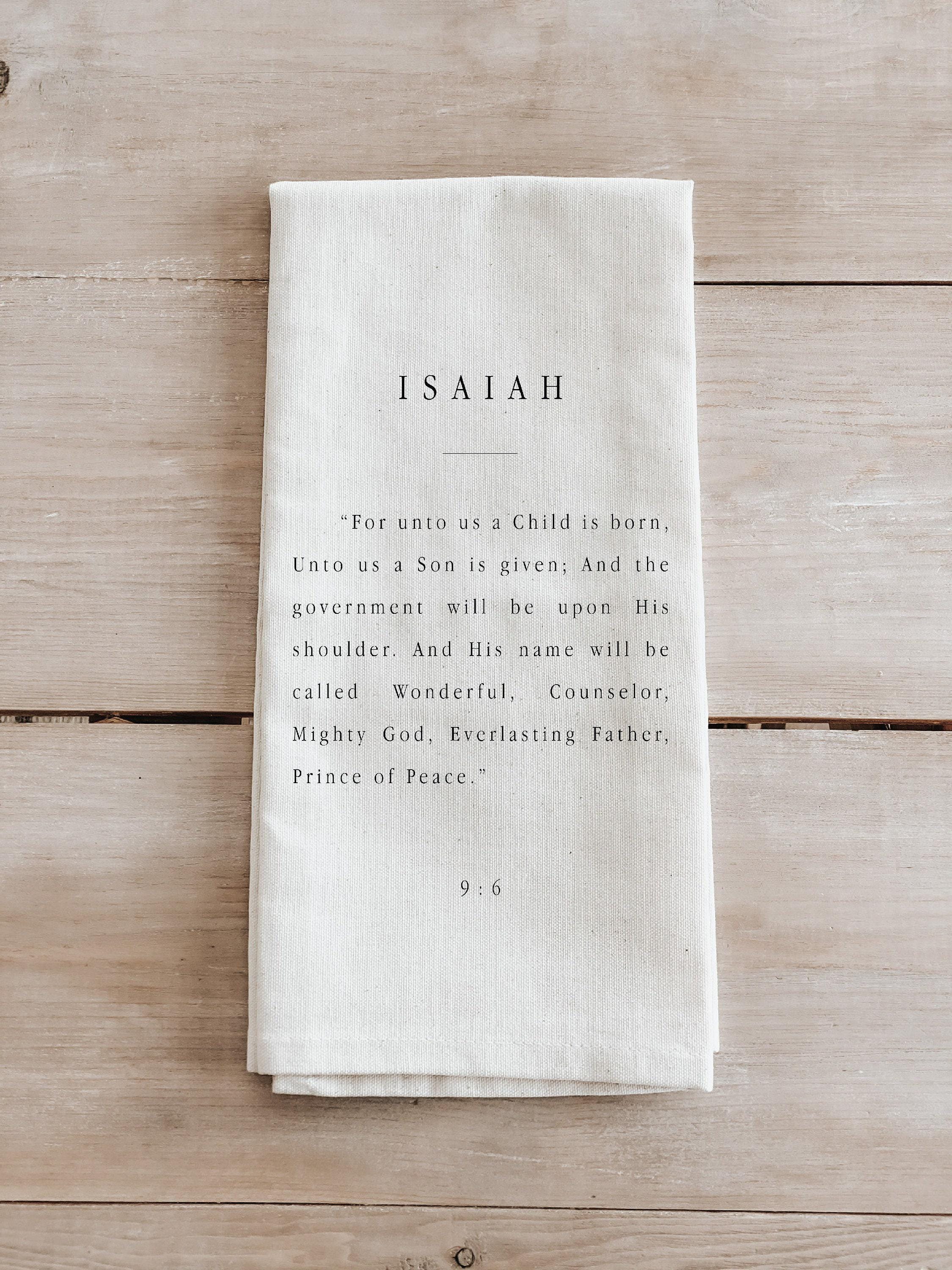 Tea Towel - For Unto Us