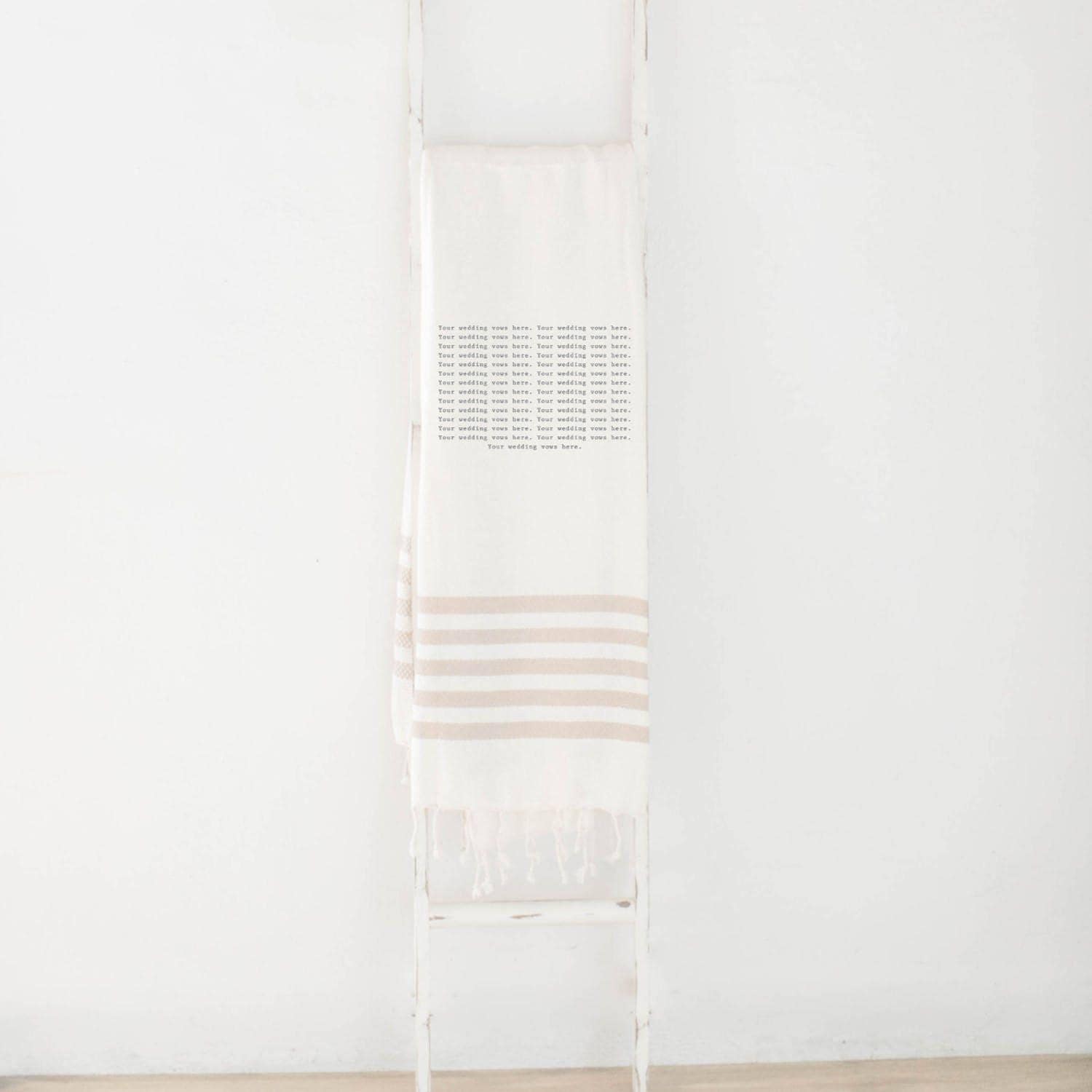 Personalized Throw Blankets - Personalized Wedding Vows