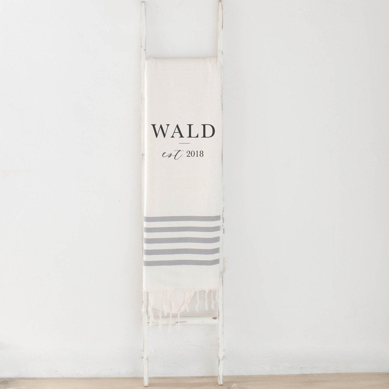 Personalized Throw Blankets - Personalized Last Name With