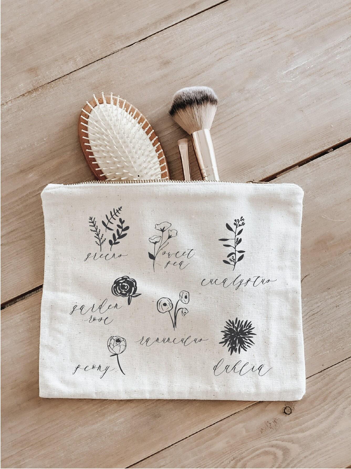 Makeup Bags - Flower Types