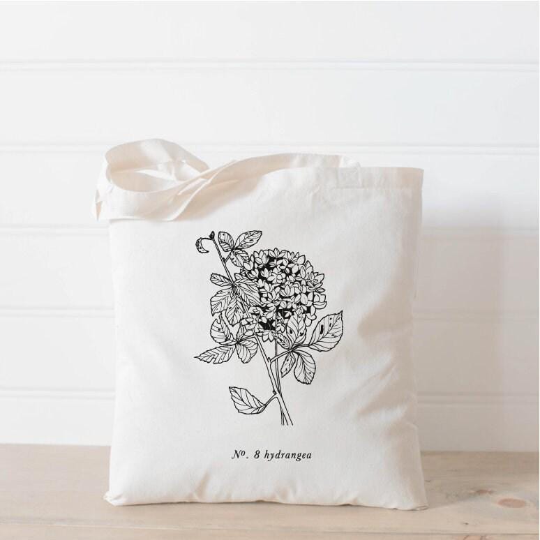 Tote Bags - Botanical Flowers