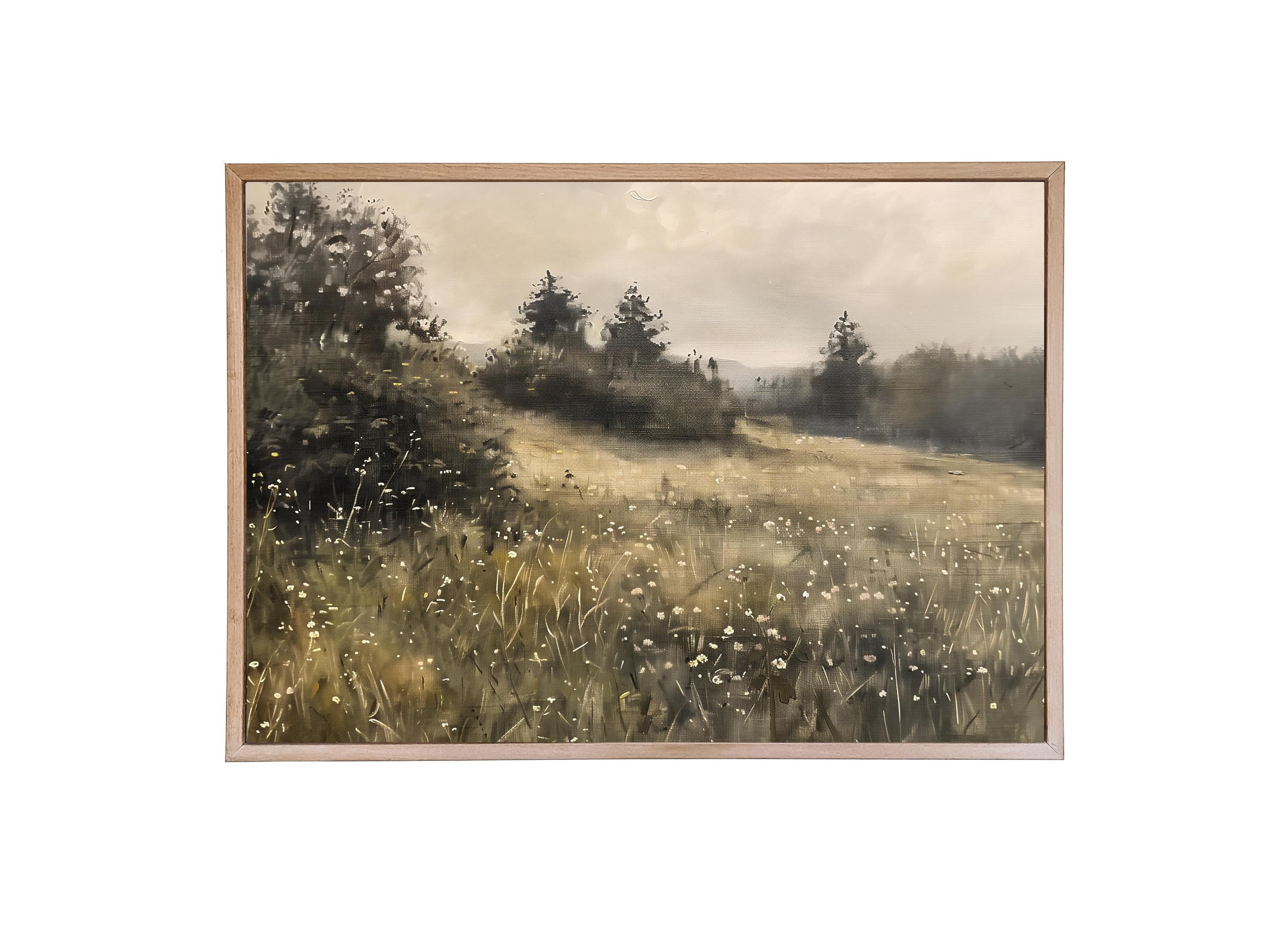 Wooden Frames - Evergreen Field