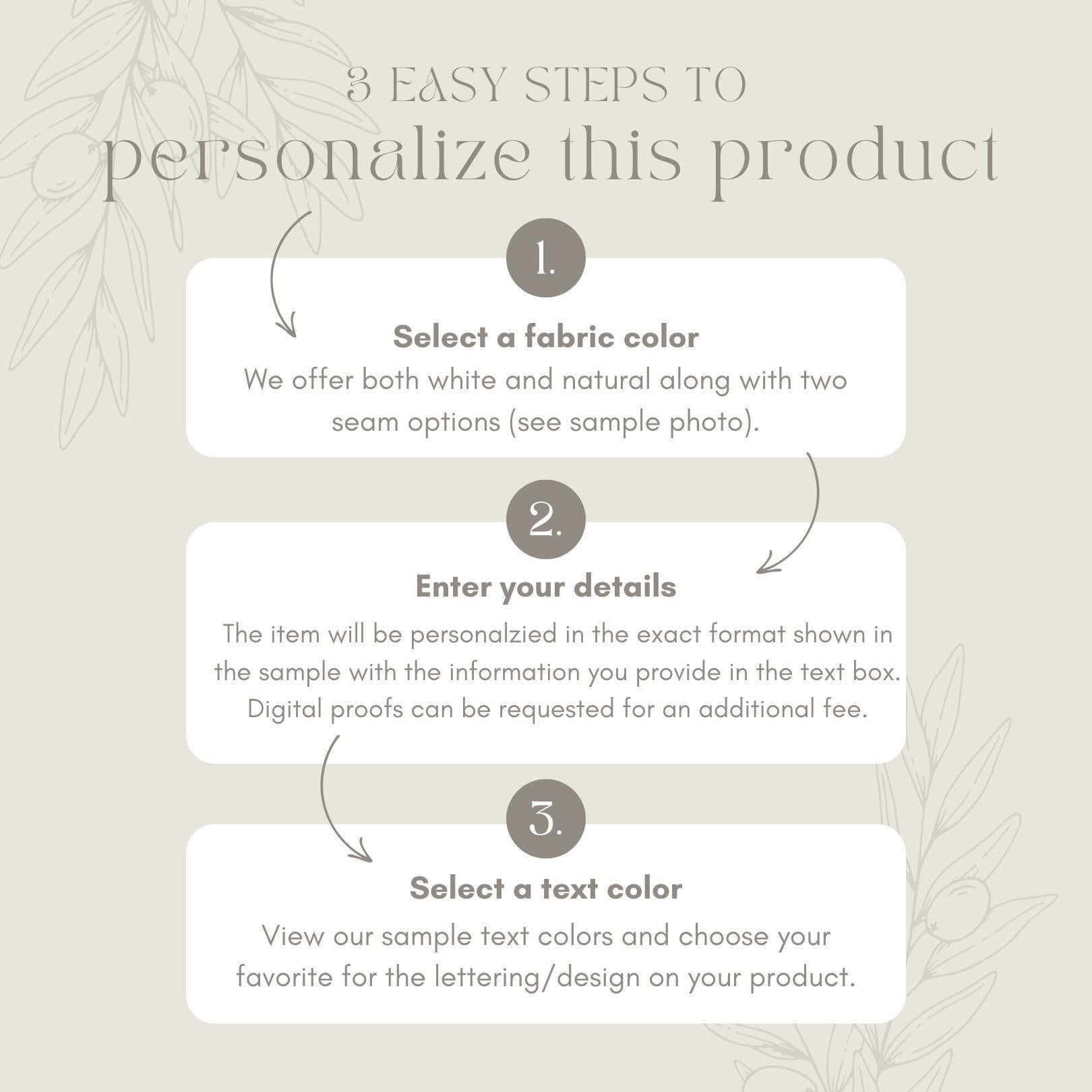 Personalized Lumbar Pillows - Personalized Birth Stats