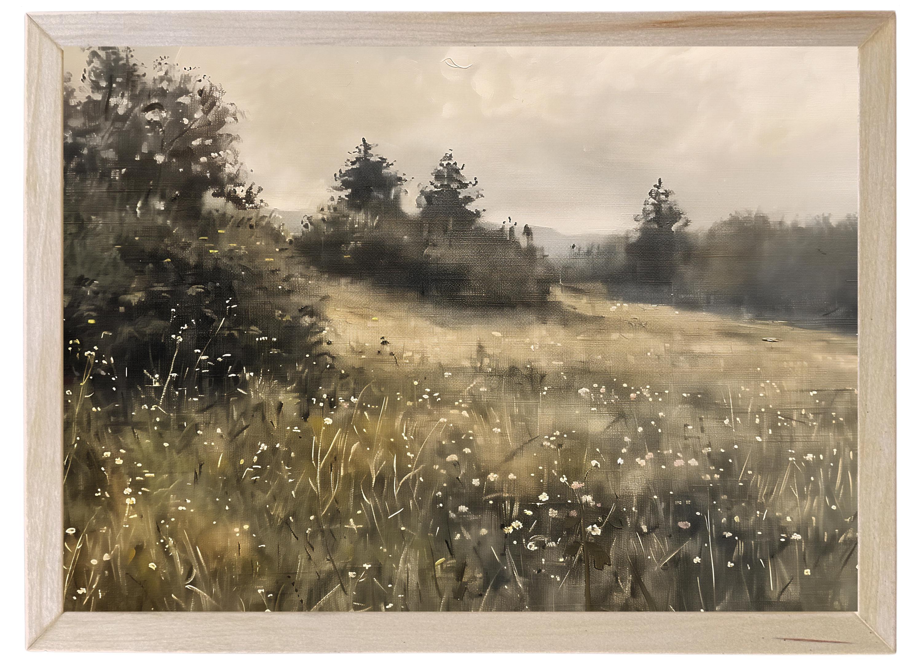 Wooden Frames - Evergreen Field