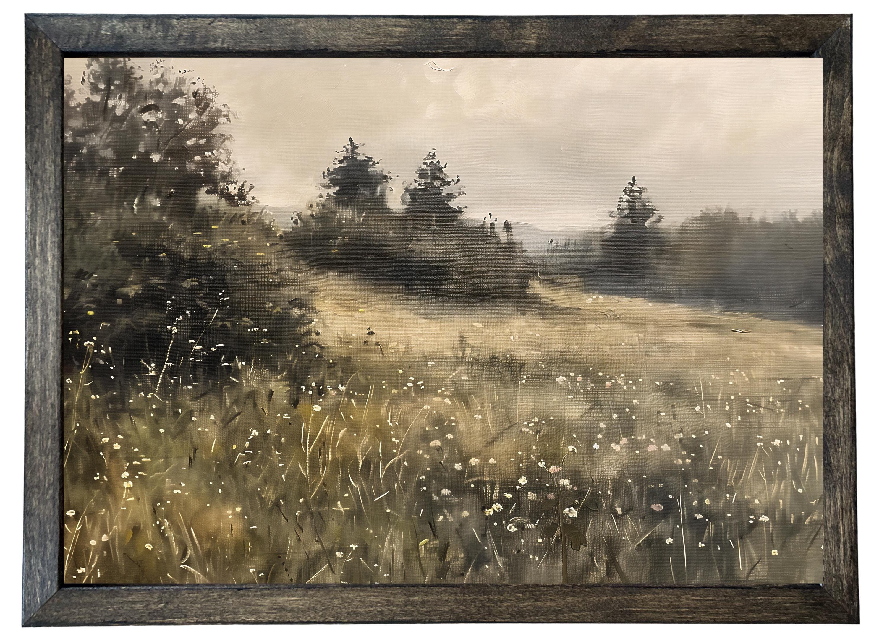Wooden Frames - Evergreen Field