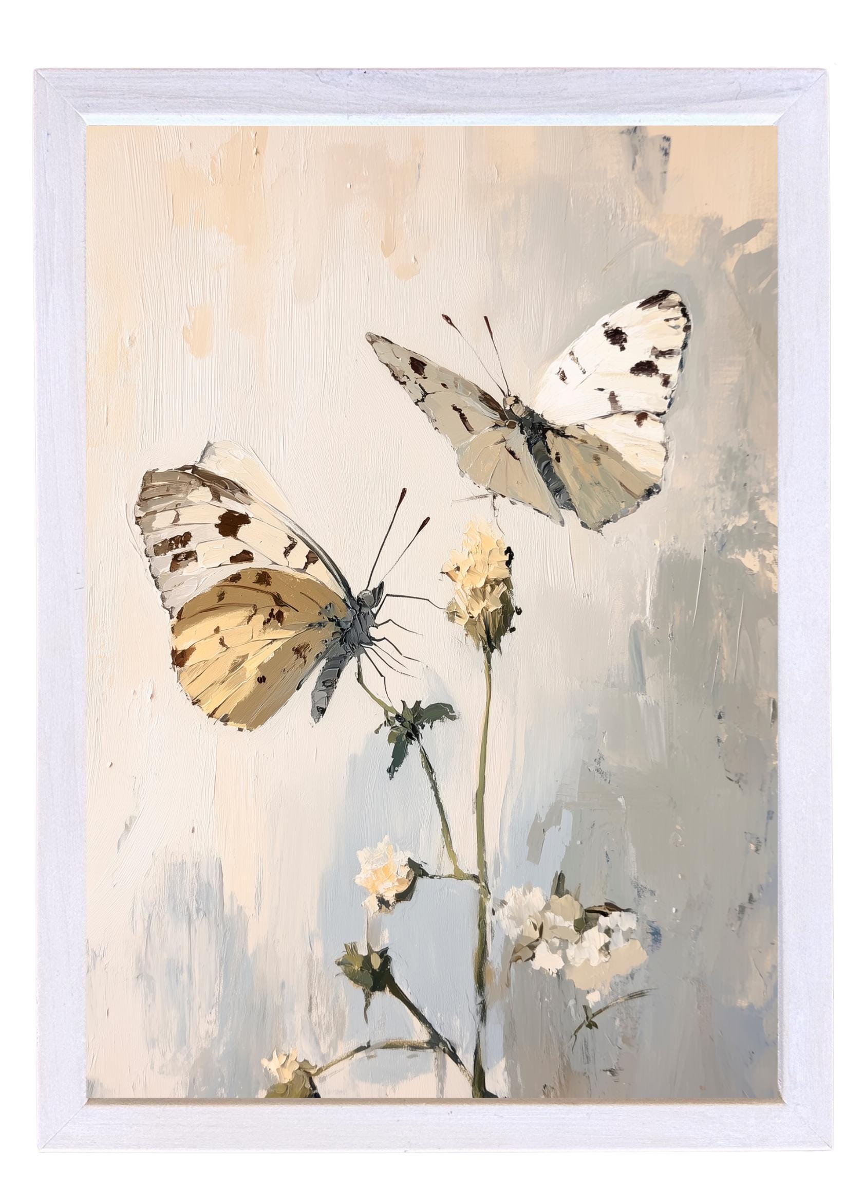 Wooden Frames - Butterfly Stem
