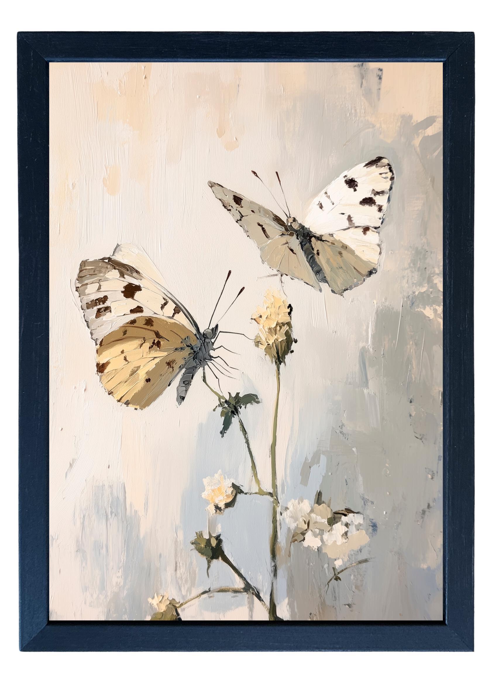 Wooden Frames - Butterfly Stem