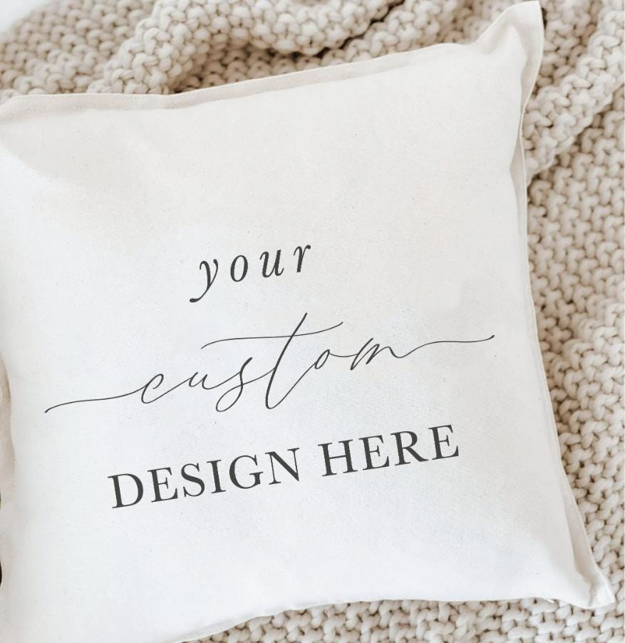 Custom Throw Pillows - Custom Design