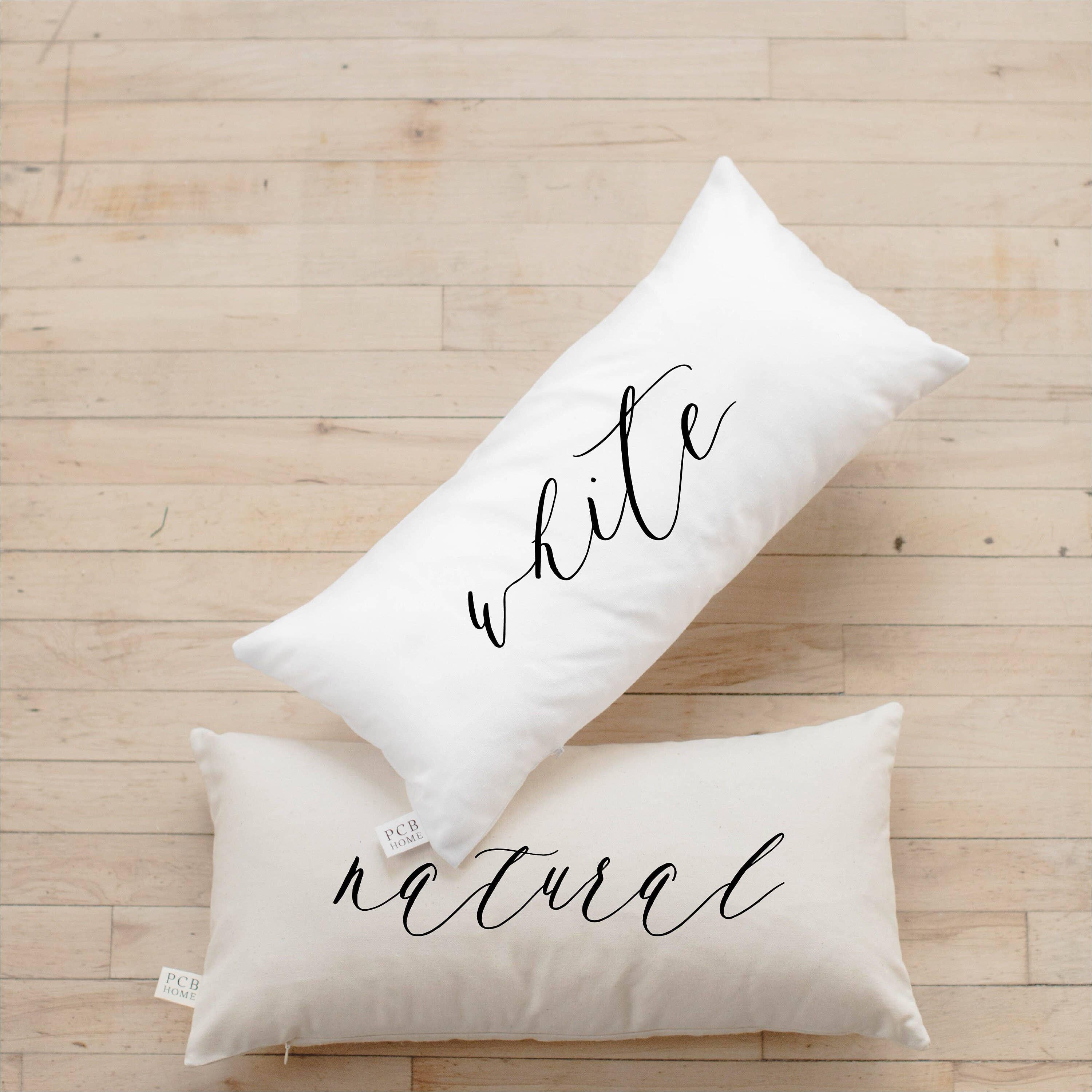 Personalized Lumbar Pillows - Personalized Zip Code Script
