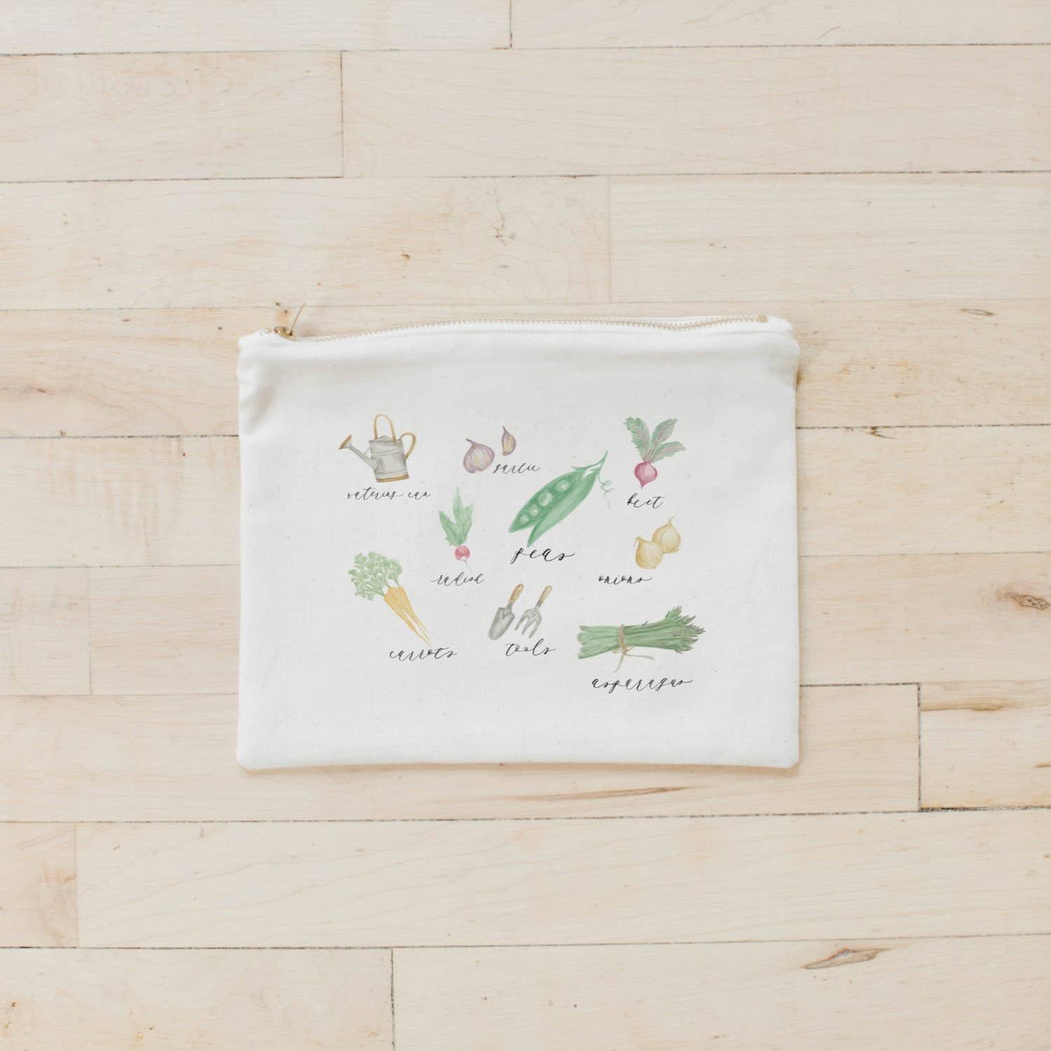 Makeup Bags - Vegetables Watercolor