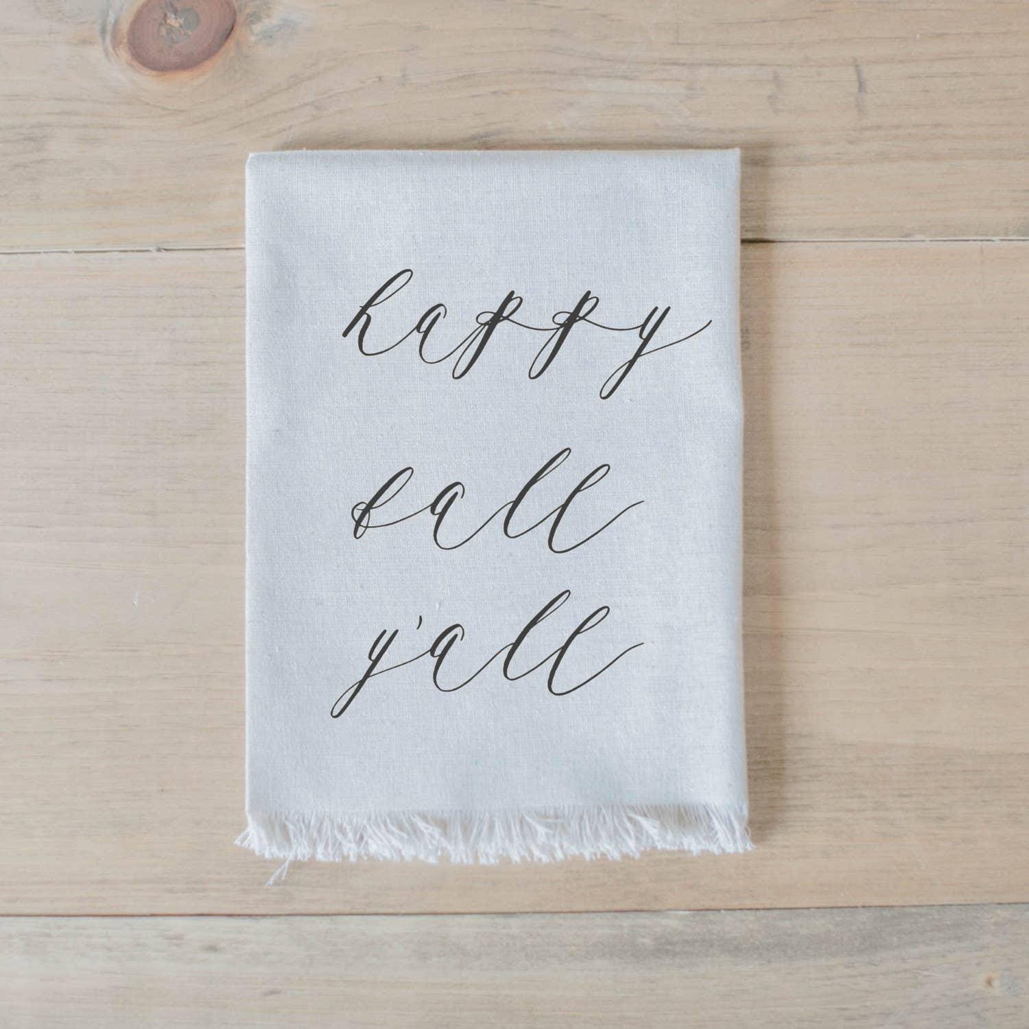 Napkins - Happy Fall Yall