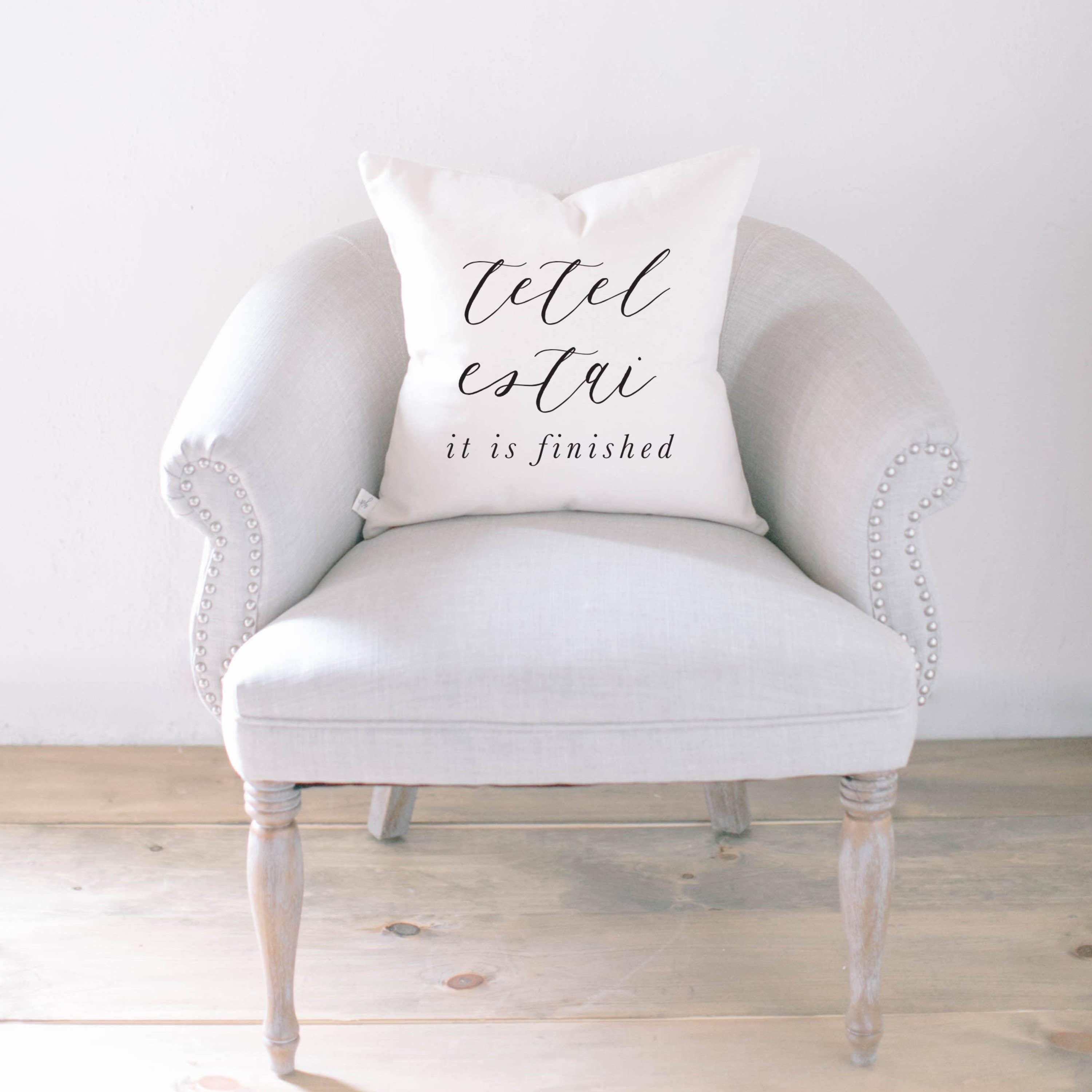 Throw Pillows - Tetelestai