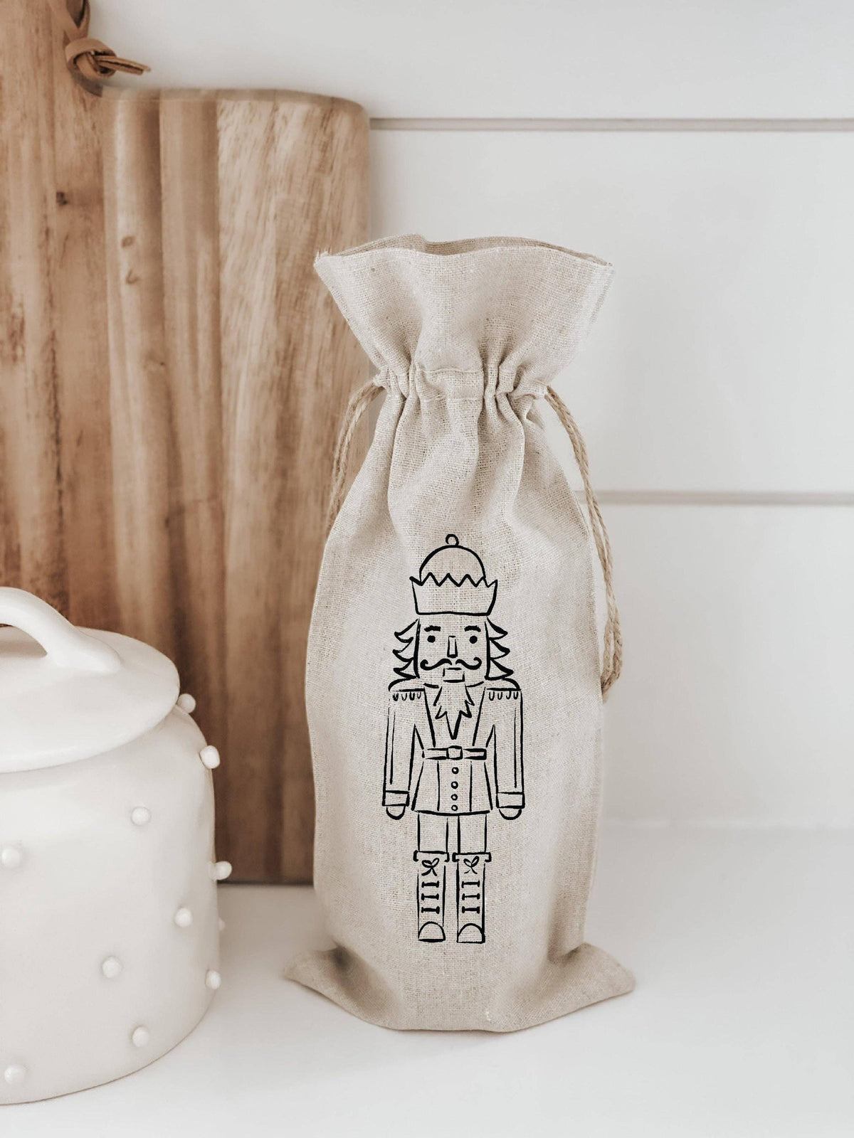 Wine Bags - Nutcracker