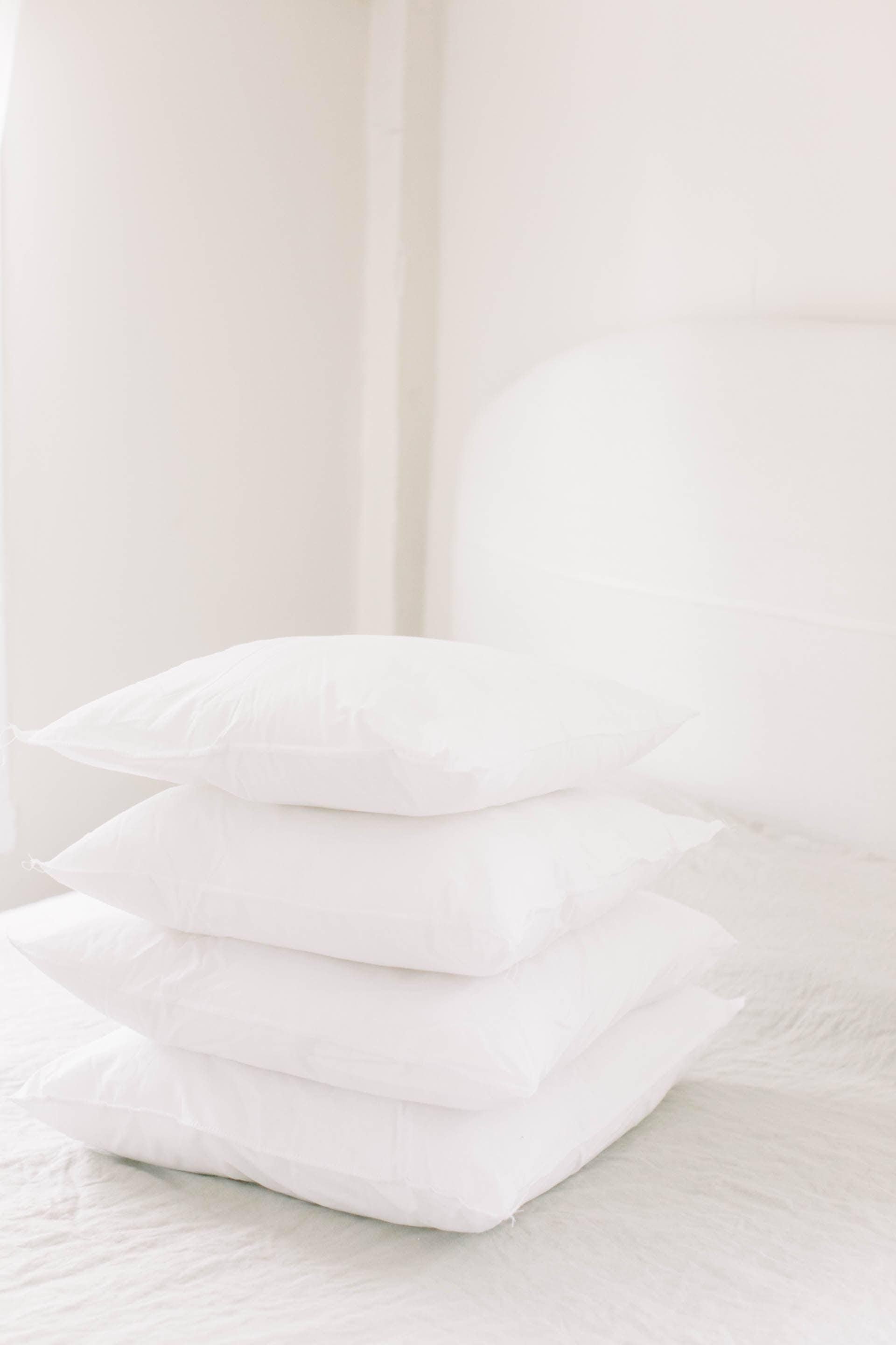 Pillow Inserts – Faux-Down & Poly-Fill