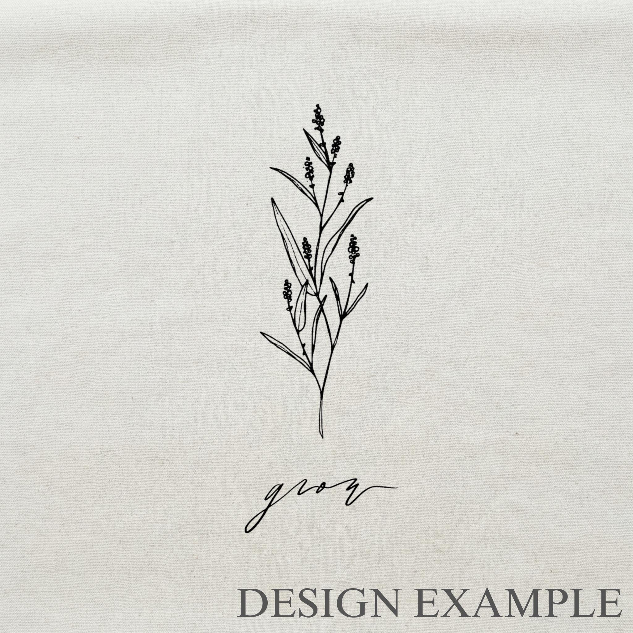 Tea Towel - Grow Wildflower