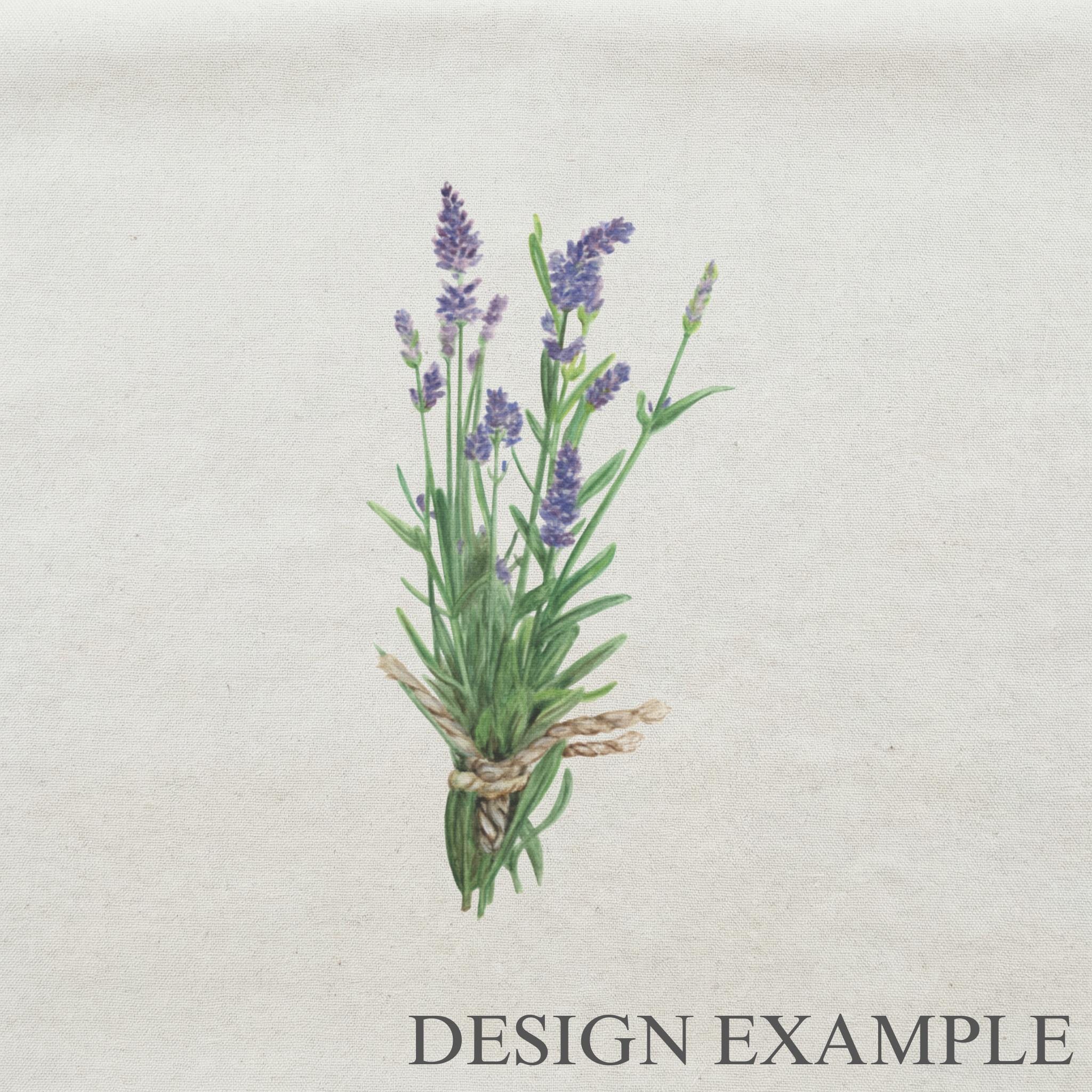 Tea Towel - Lavender Watercolor