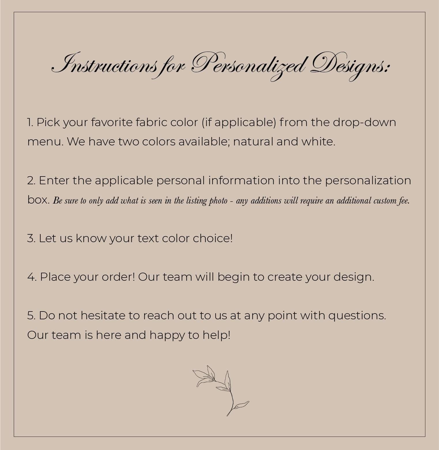 Personalized Tea Towel - Personalized Family Name