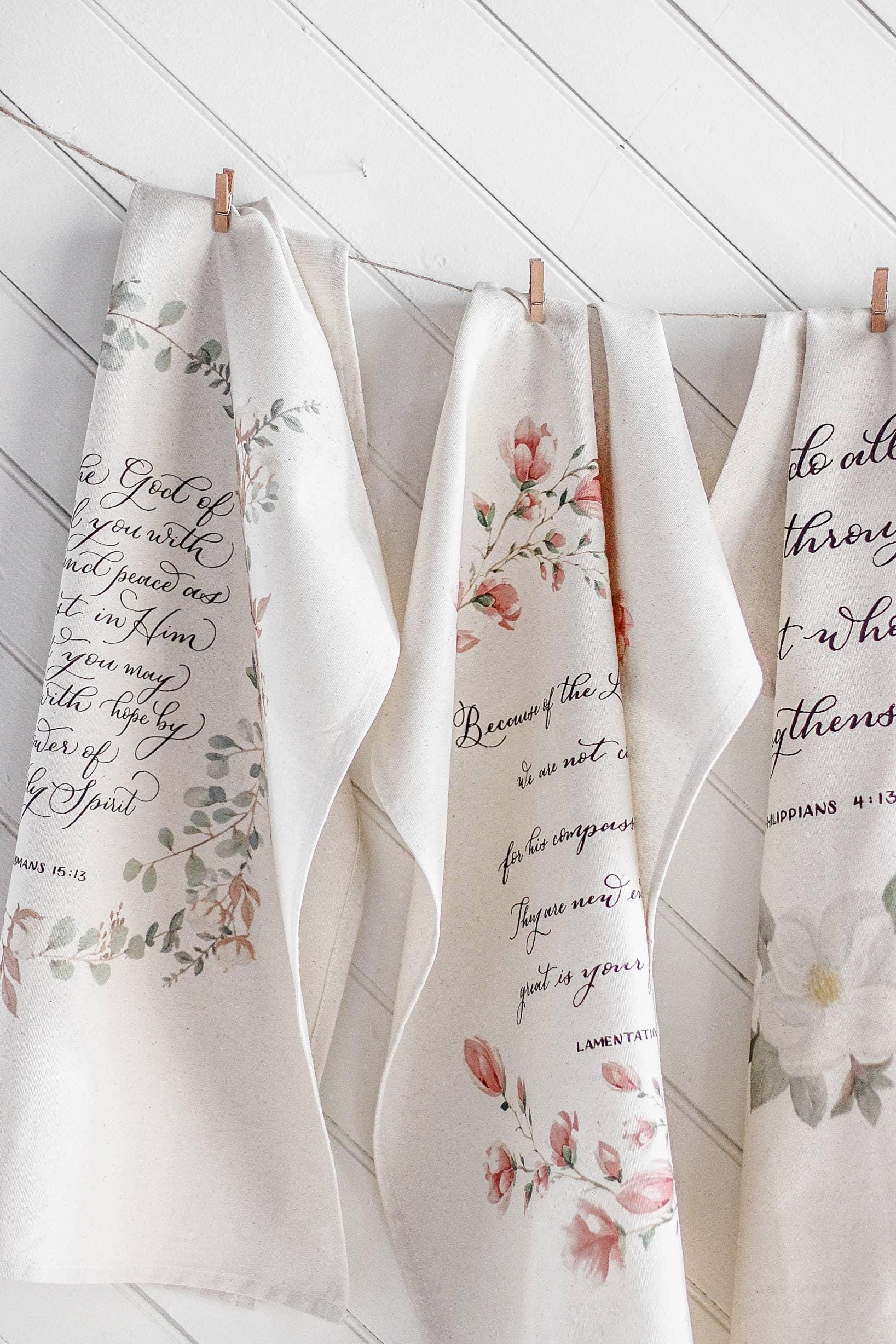 Tea Towel - Lamentations 3