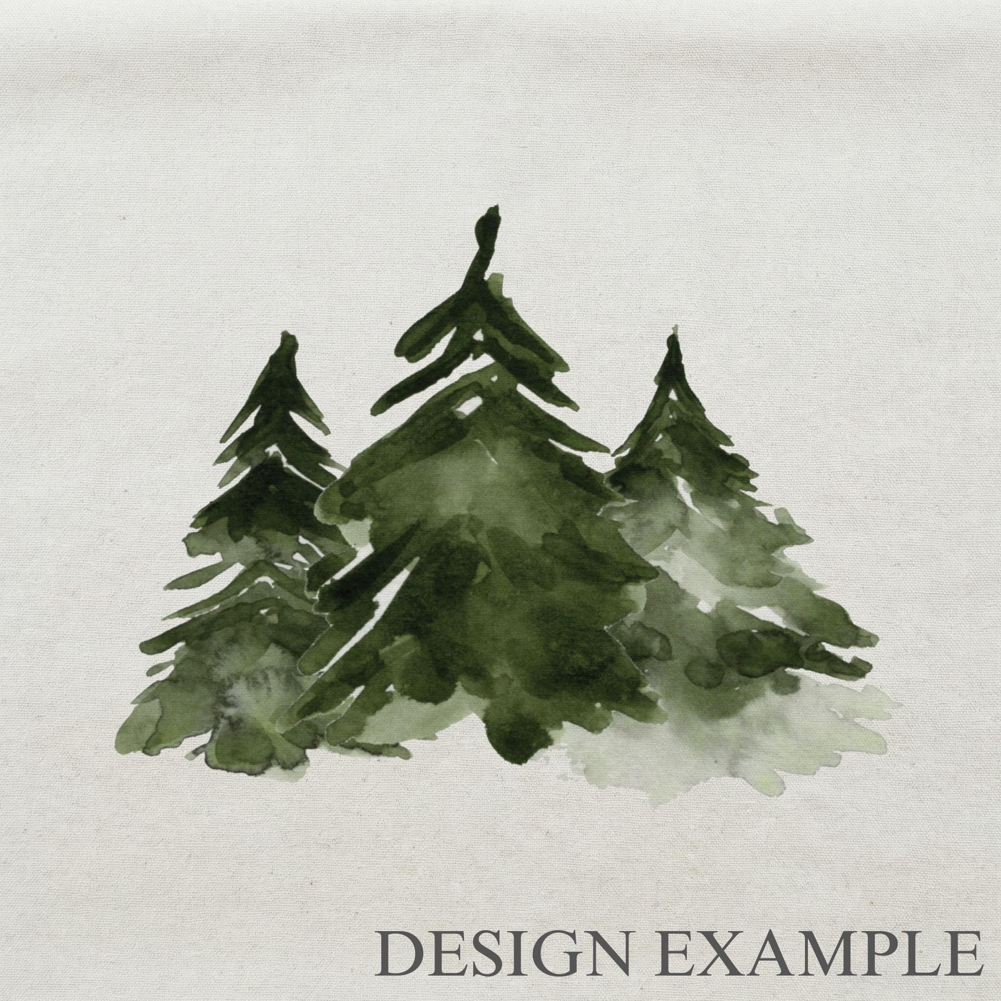 Tea Towel - Trees Trio