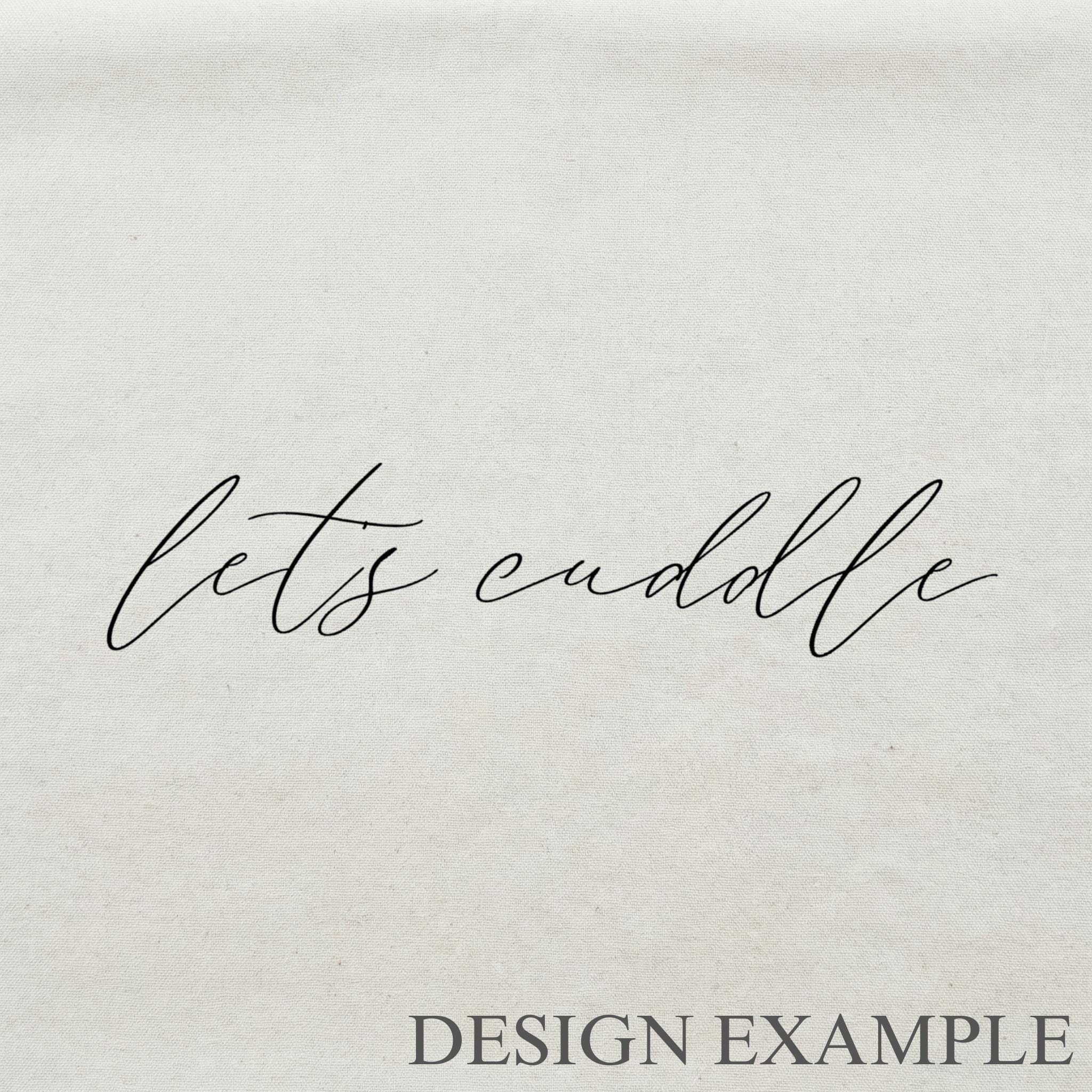 Lumbar Pillows - Let's Cuddle