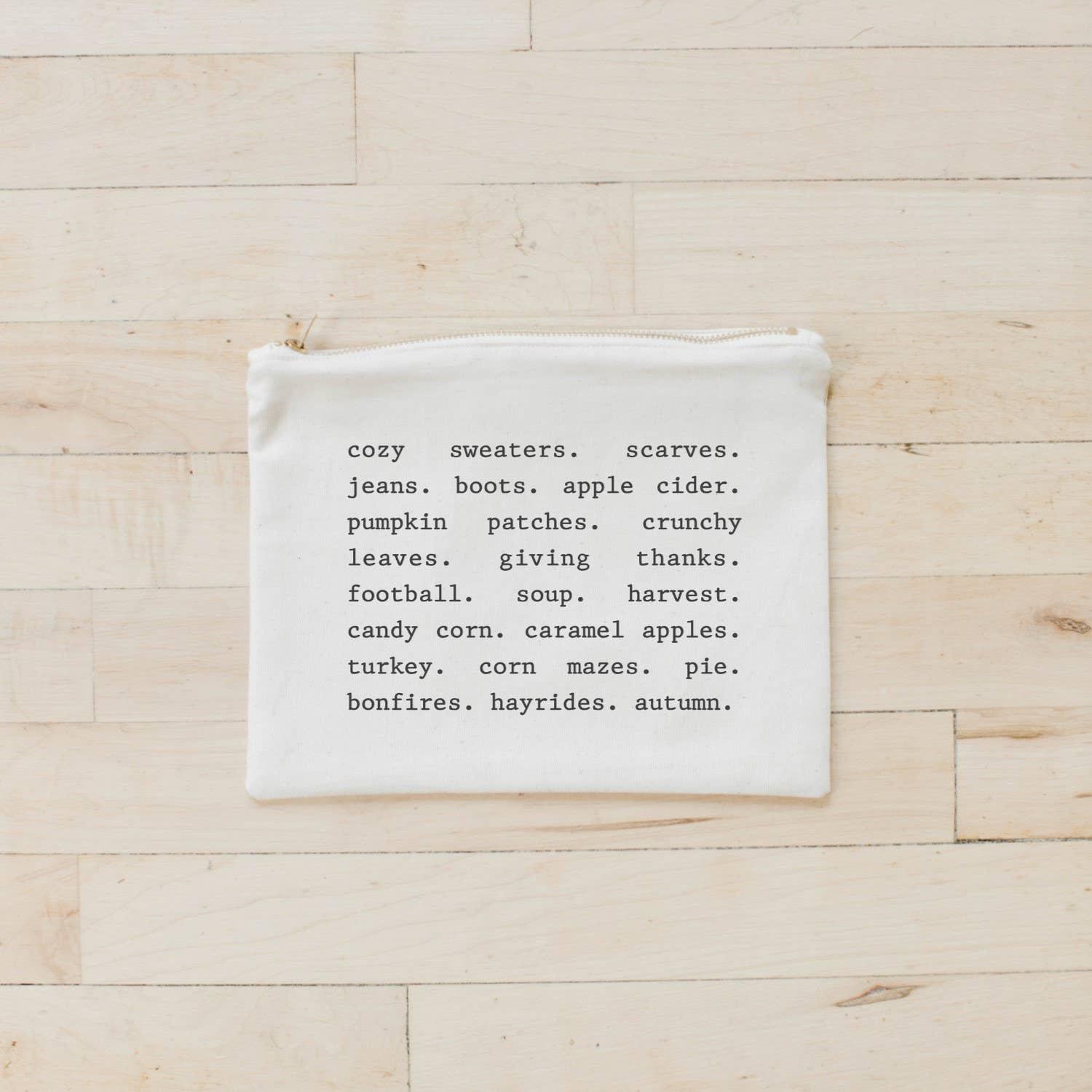 Makeup Bags - Fall Things