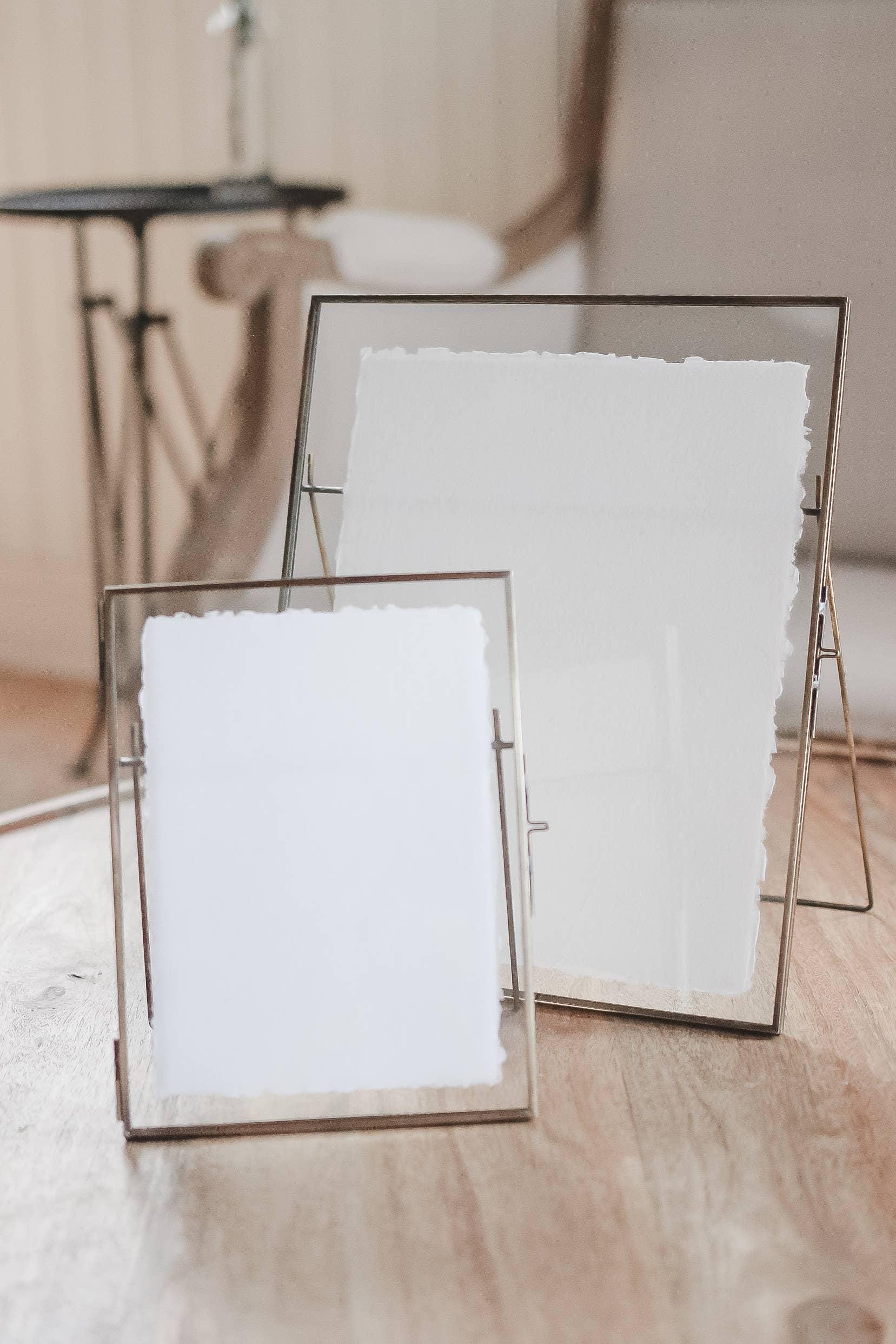 Glass Table Frames & Cards - Groom